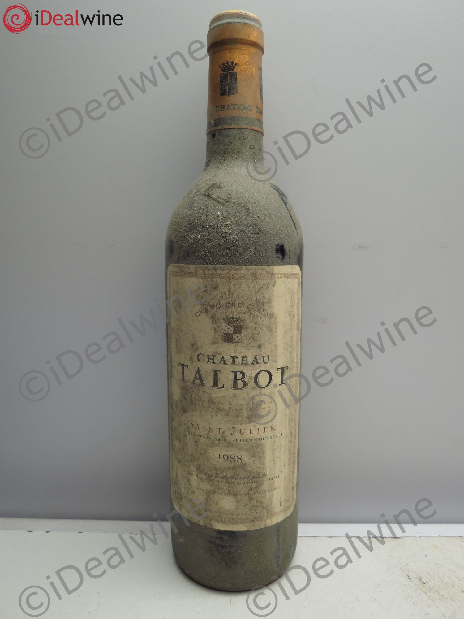 Château Talbot 4ème Grand Cru Classé 1988 - Lot de 1 bouteille - 0