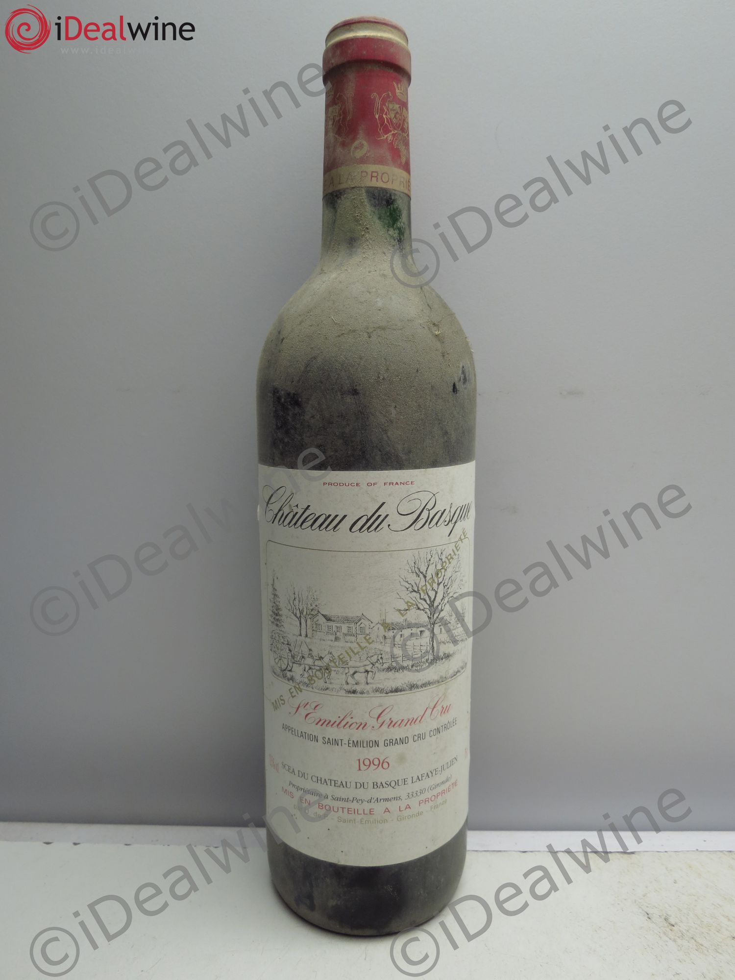 Saint-Émilion Château du Basque 1996 - Lot de 1 bouteille - 0