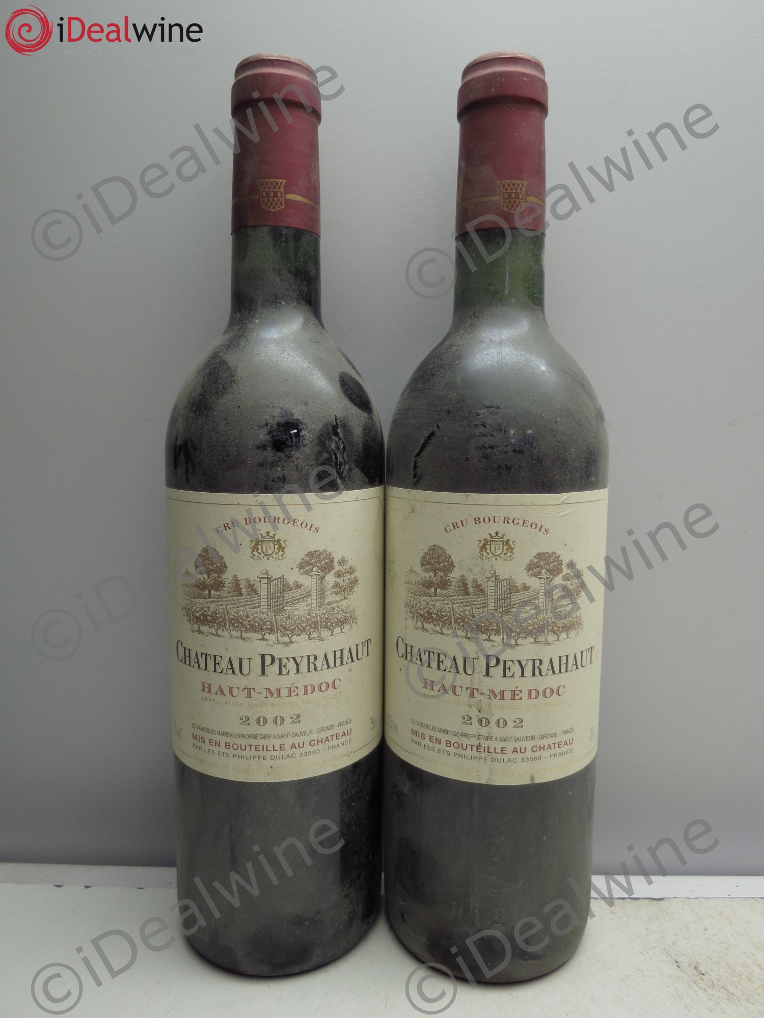 Haut Médoc 2002 - Lot de 2 bouteilles - 0