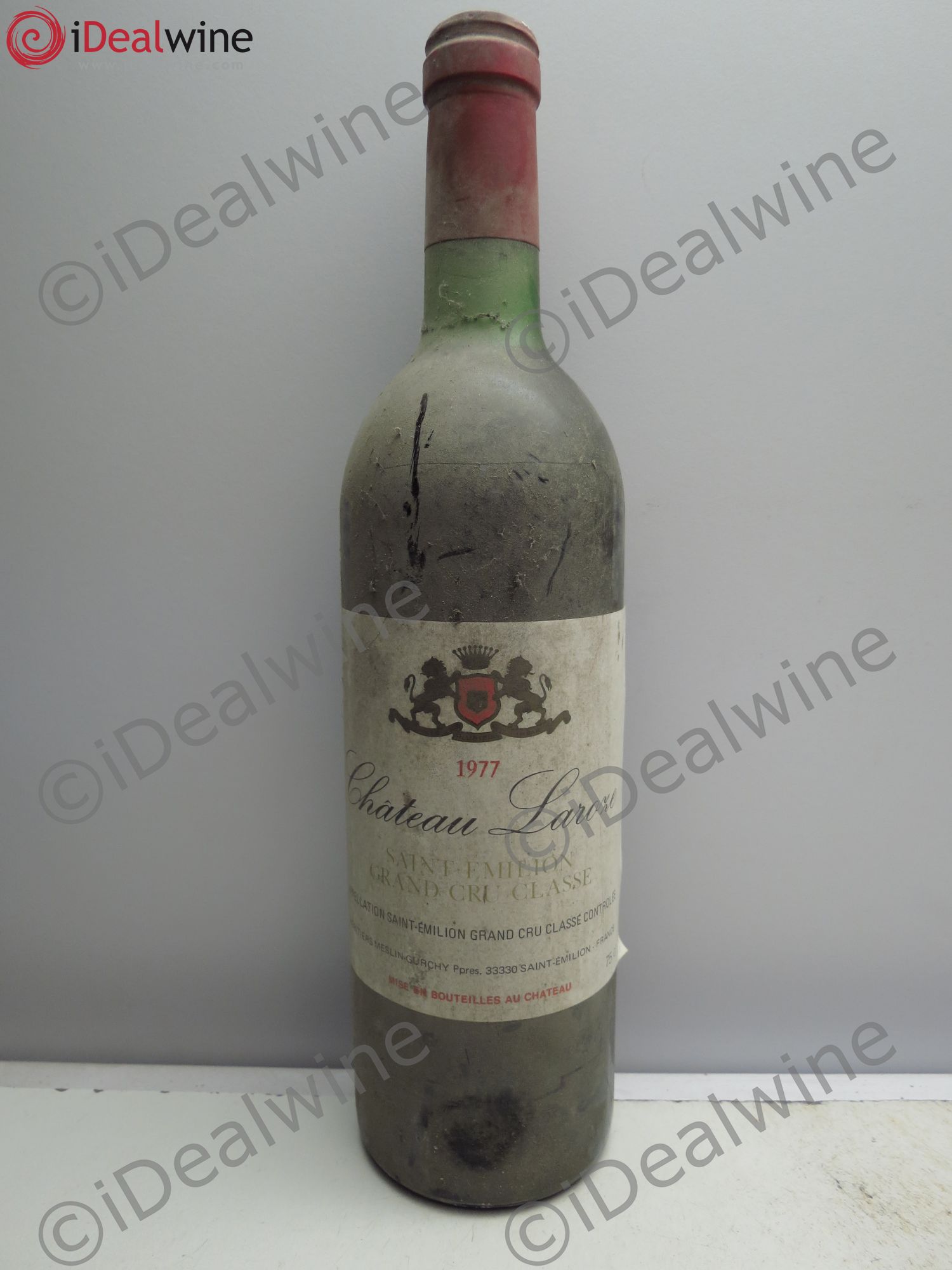 Château Laroze Grand Cru Classé 1977 - Lot de 1 bouteille - 0