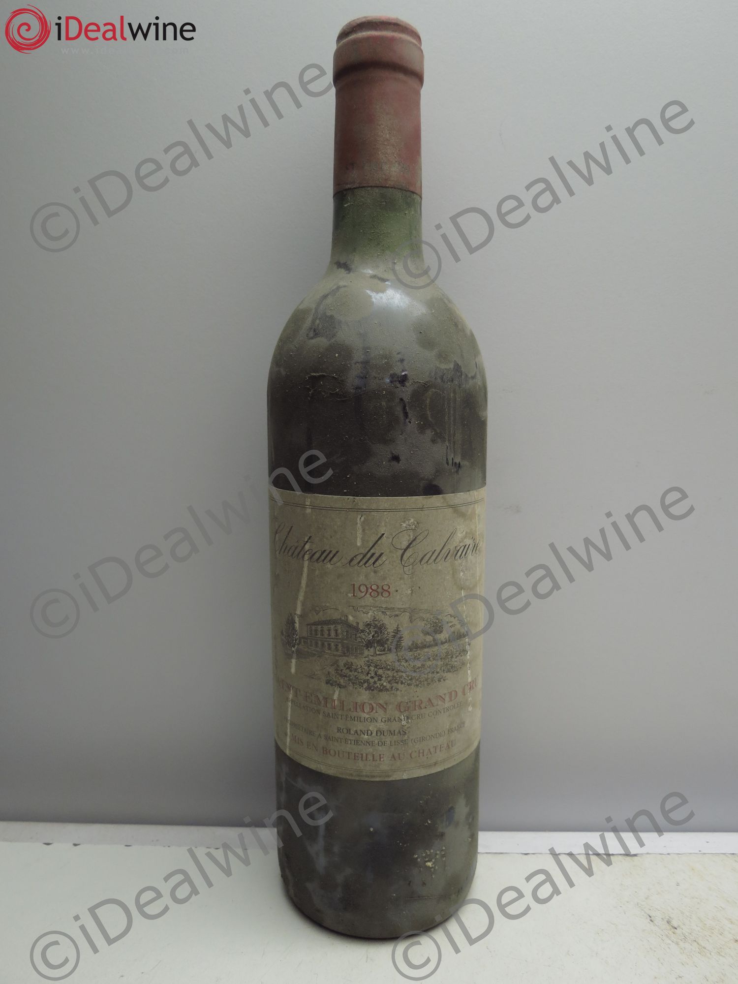 Saint-Émilion Château du Calvaire 1988 - Lot de 6 bouteilles - 0