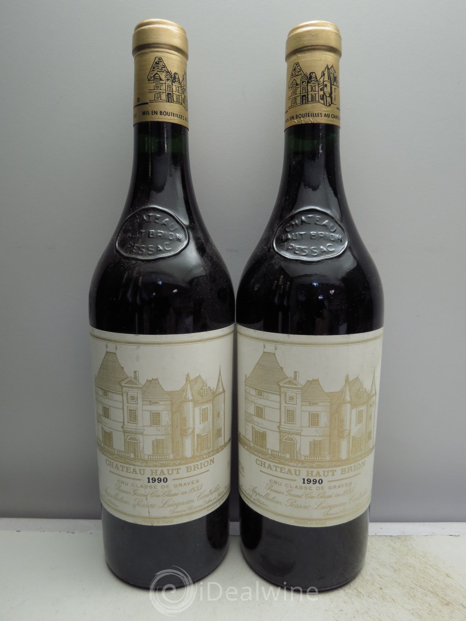 Château Haut Brion 1er Grand Cru Classé 1990 - Lot de 6 bouteilles - 1