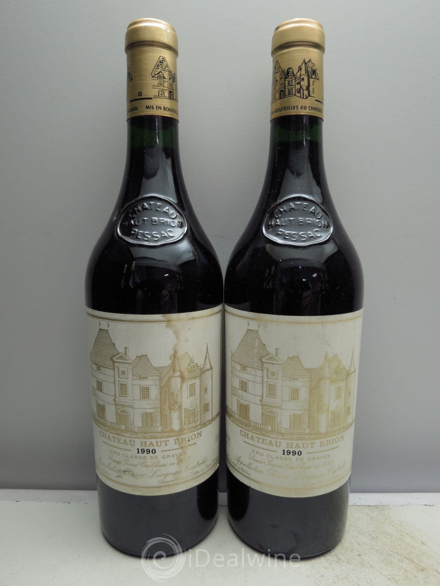 Château Haut Brion 1er Grand Cru Classé 1990 - Lot de 6 bouteilles - 2