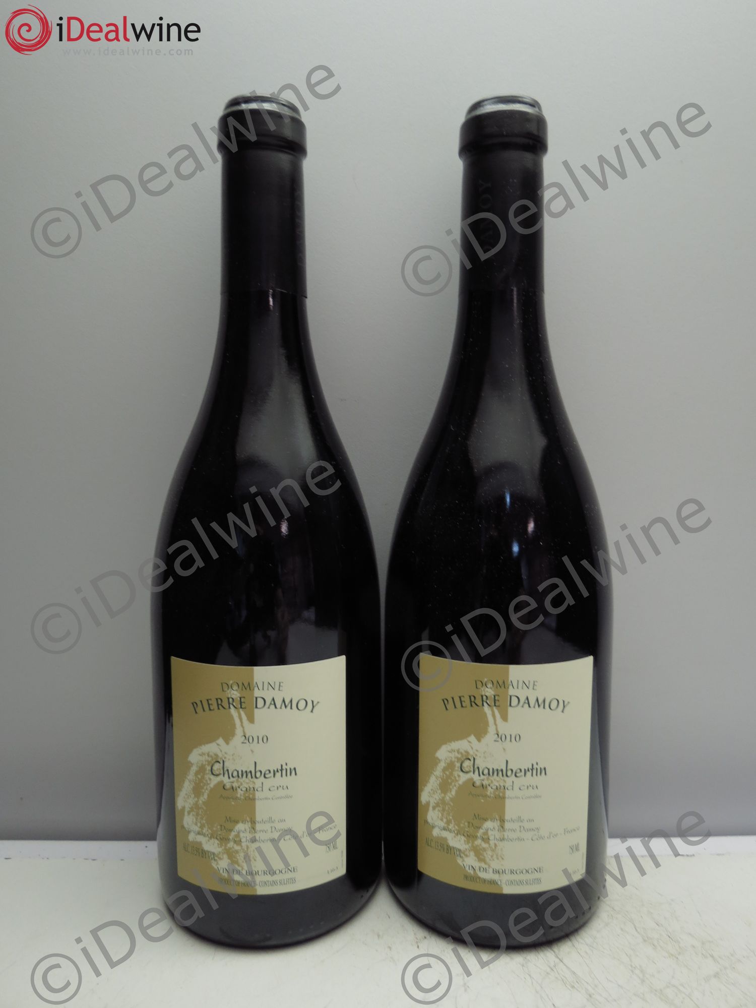 Chambertin Grand Cru Pierre Damoy 2010 - Lot de 2 bouteilles - 0