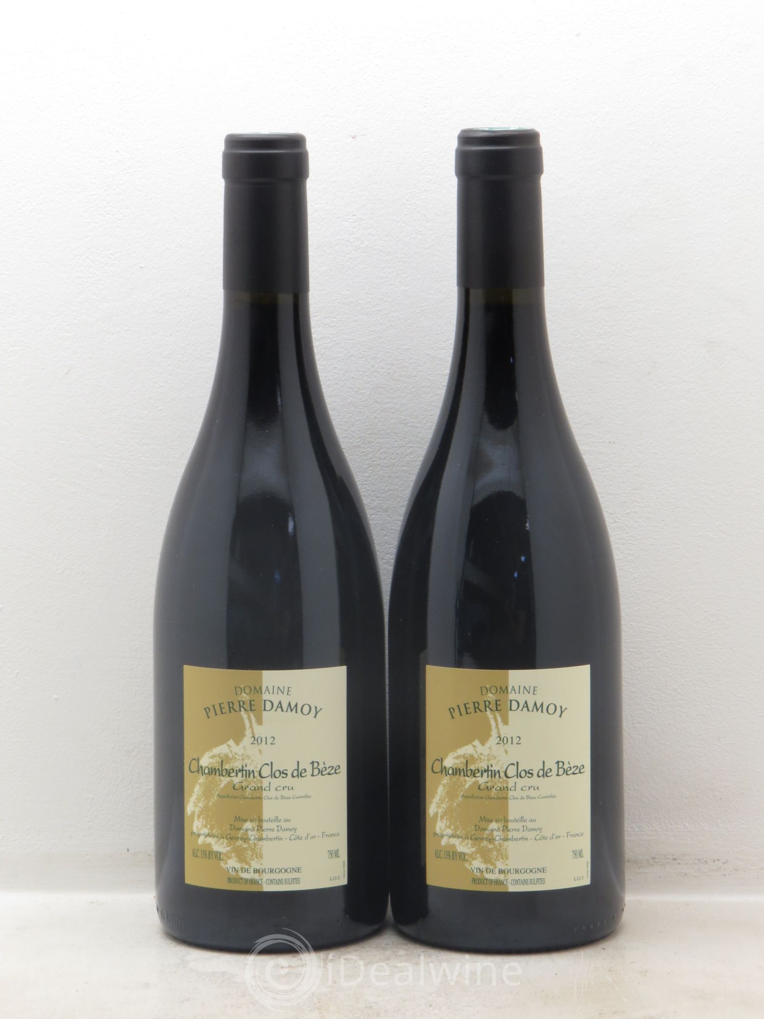Chambertin Clos de Bèze Grand Cru Pierre Damoy 2012 - Lot de 2 bouteilles - 0