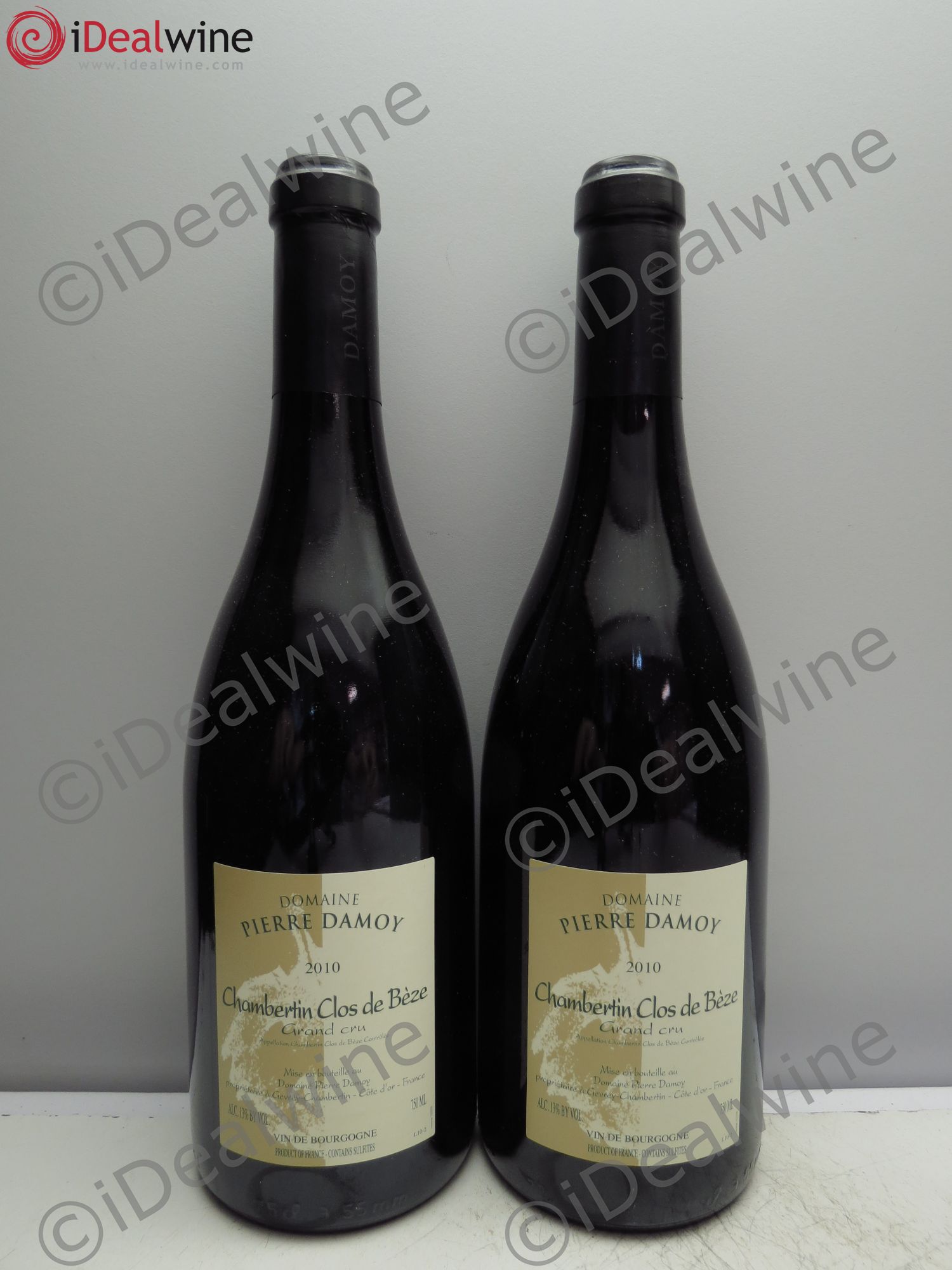 Chambertin Clos de Bèze Grand Cru Pierre Damoy 2010 - Lot de 2 bouteilles - 0