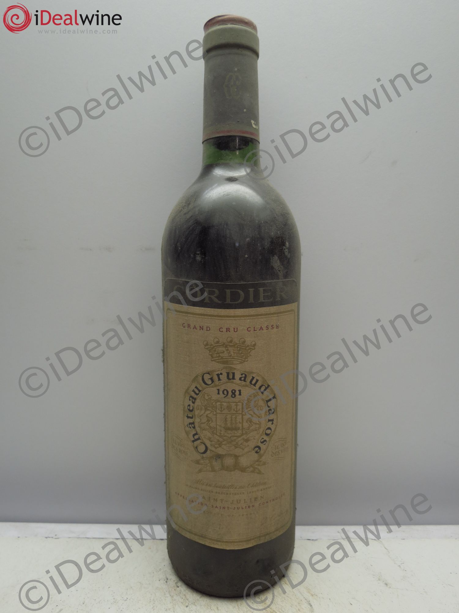 Château Gruaud Larose 2ème Grand Cru Classé 1981 - Lot de 1 bouteille - 0