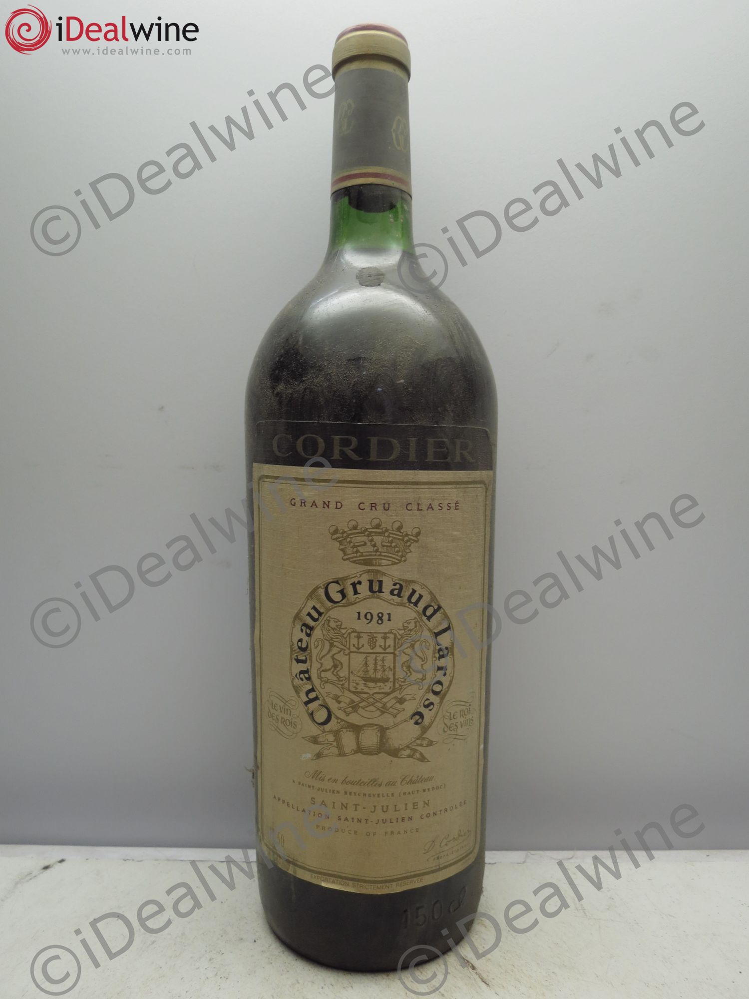 Château Gruaud Larose 2ème Grand Cru Classé 1981 - Lot de 1 magnum - 0