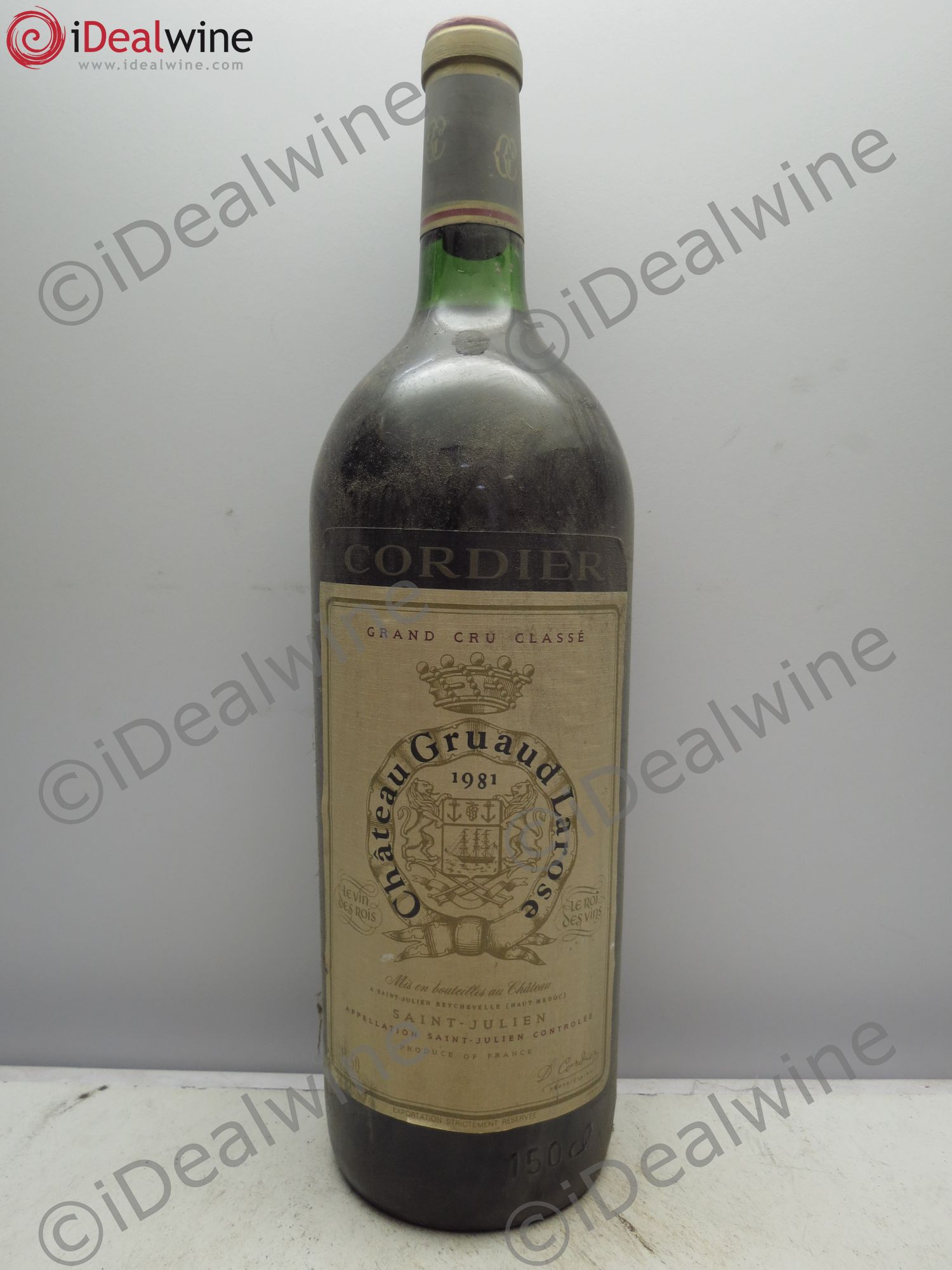 Château Gruaud Larose 2ème Grand Cru Classé 1981 - Lot de 1 magnum - 0