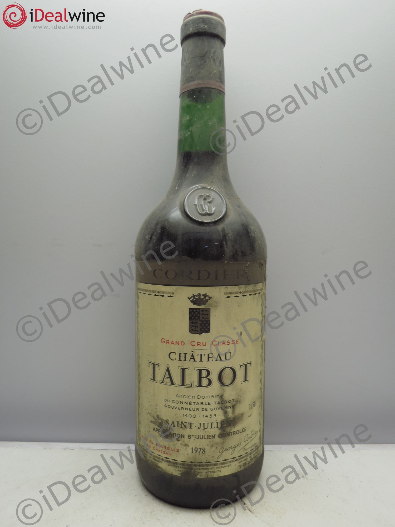 Château Talbot 4ème Grand Cru Classé 1978 - Lot de 1 magnum - 0