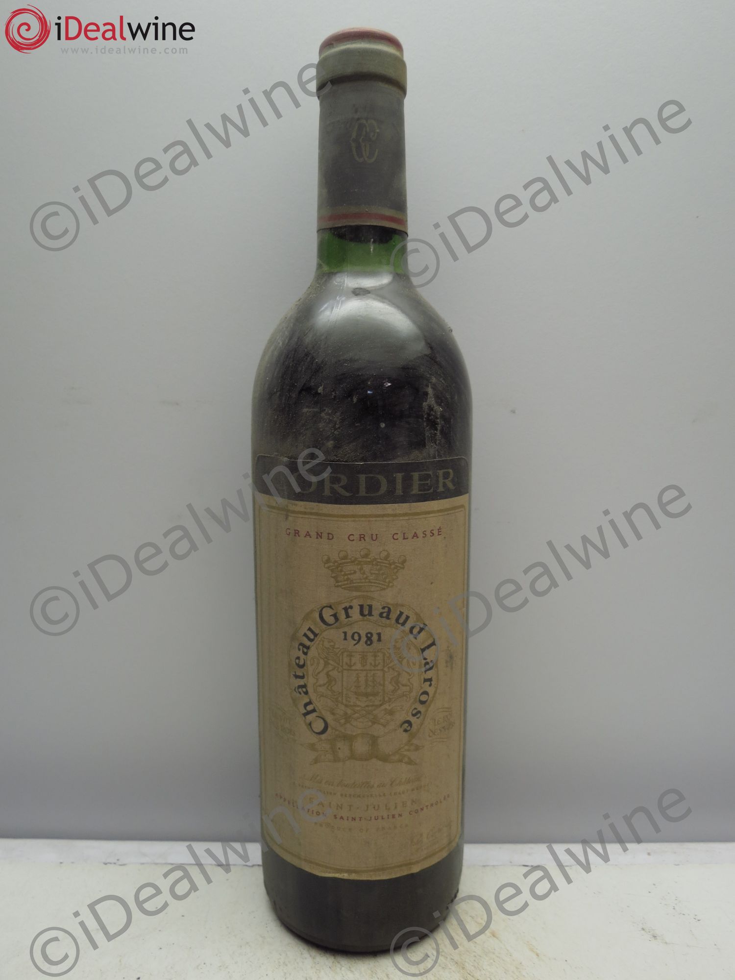 Château Gruaud Larose 2ème Grand Cru Classé 1981 - Lot de 12 bouteilles - 0