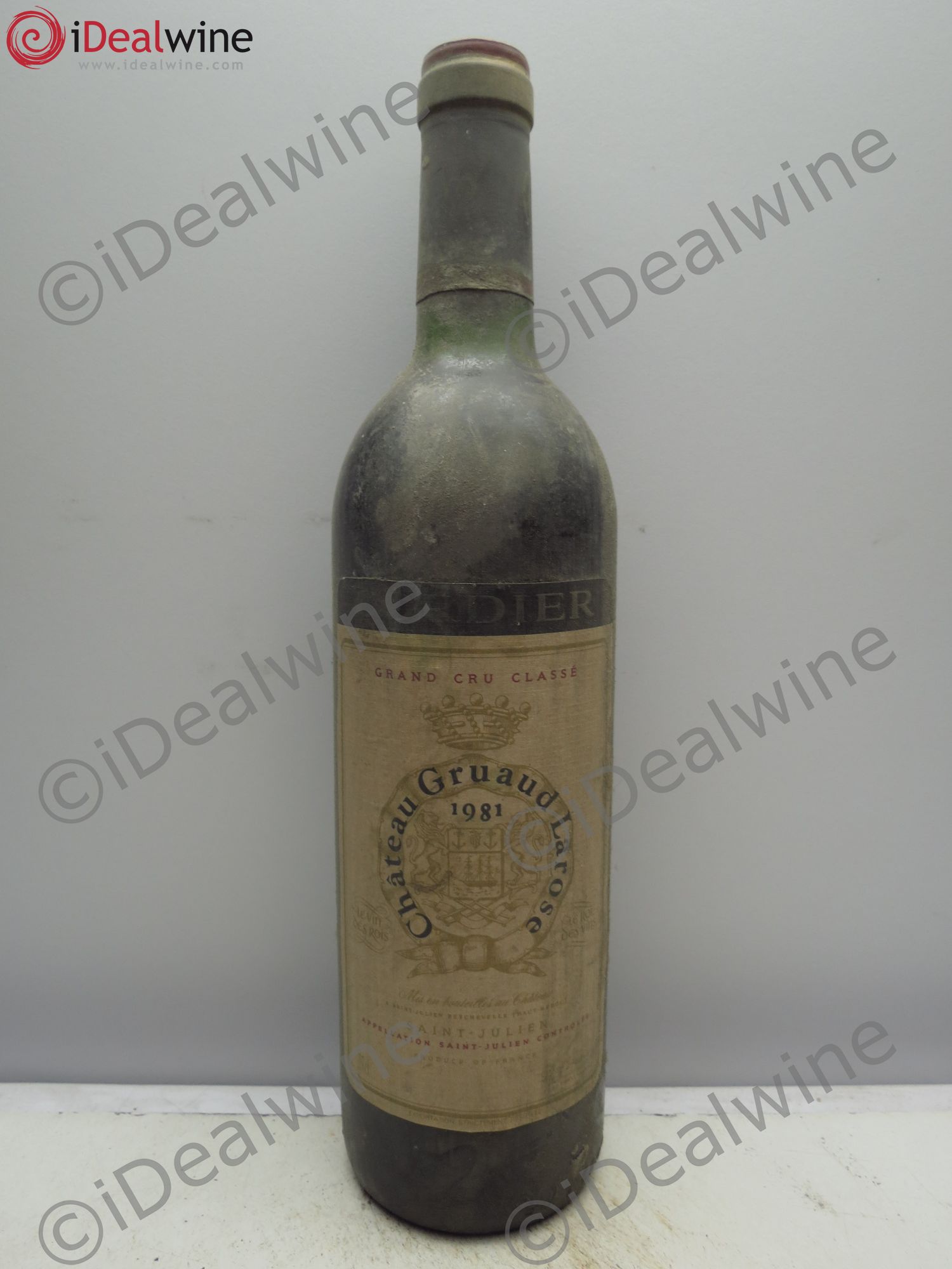 Château Gruaud Larose 2ème Grand Cru Classé 1981 - Lot de 6 bouteilles - 0