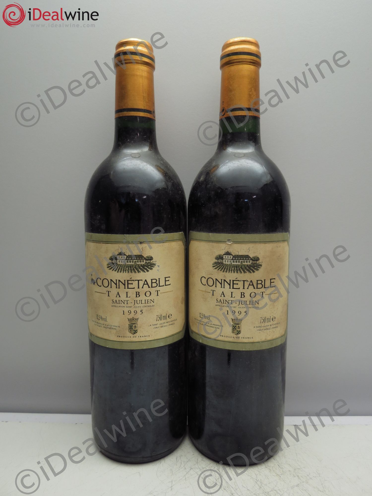 Connétable de Talbot Second Vin 1995 - Lot de 2 bouteilles - 0