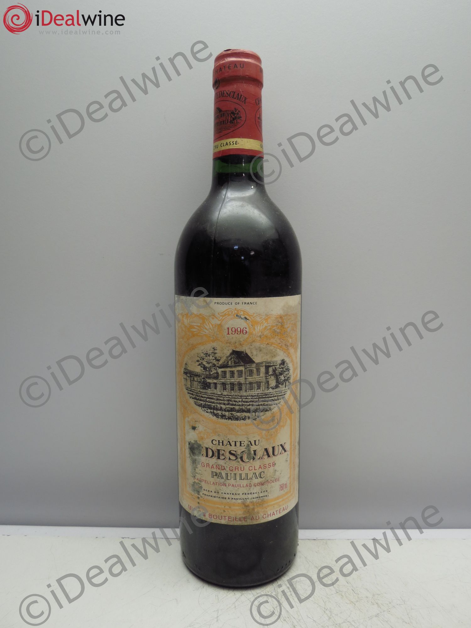Château Pedesclaux 5ème Grand Cru Classé 1996 - Lot de 1 bouteille - 0