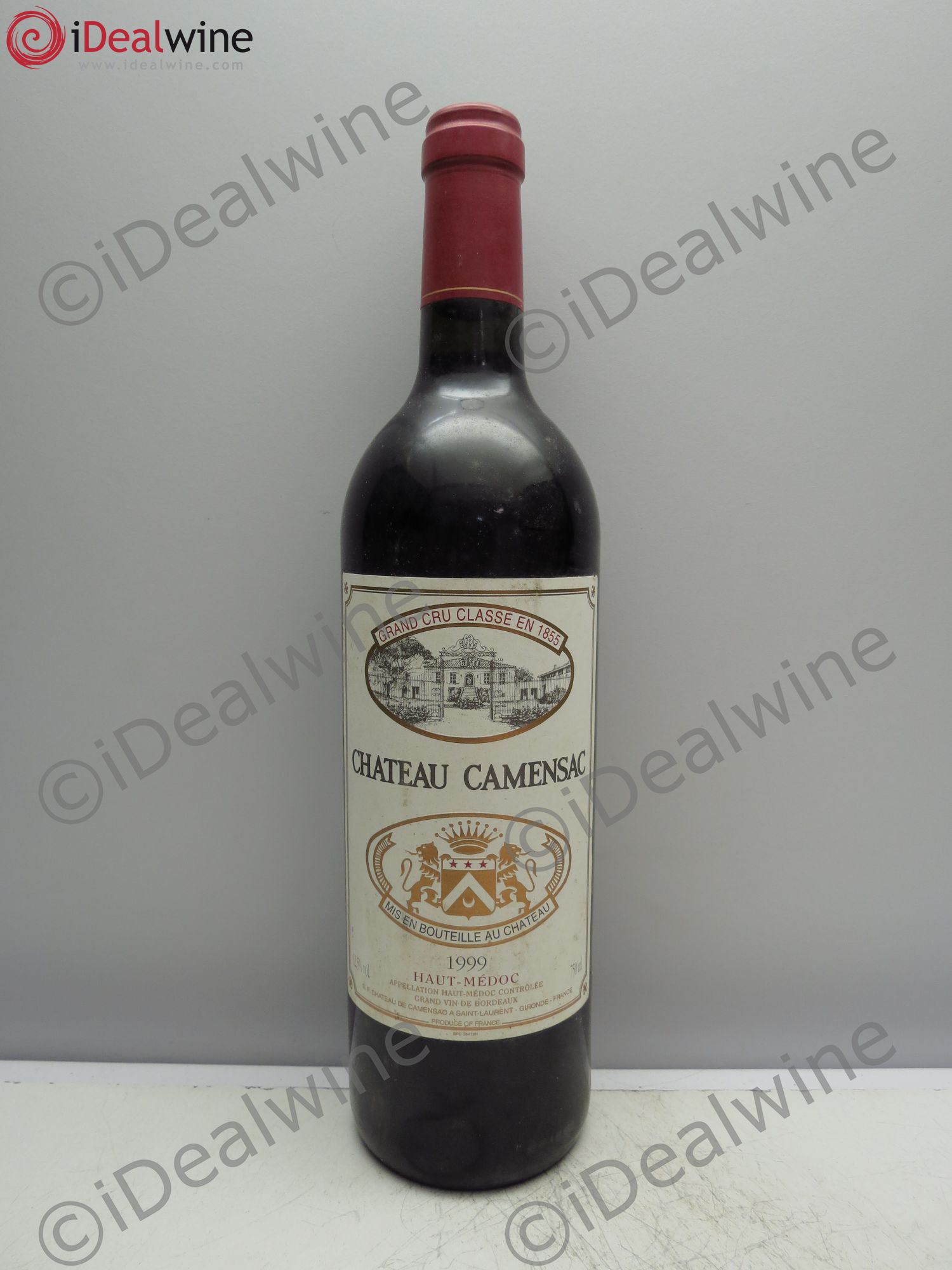 Château Camensac 5ème Grand Cru Classé 1999 - Lot de 1 bouteille - 0
