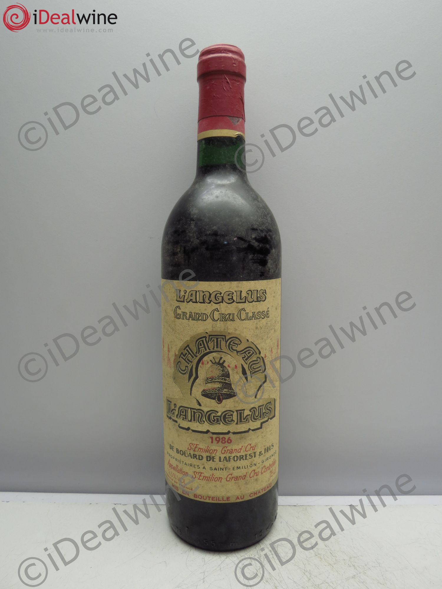 Château Angélus 1er Grand Cru Classé A 1986 - Lot de 1 bouteille - 0