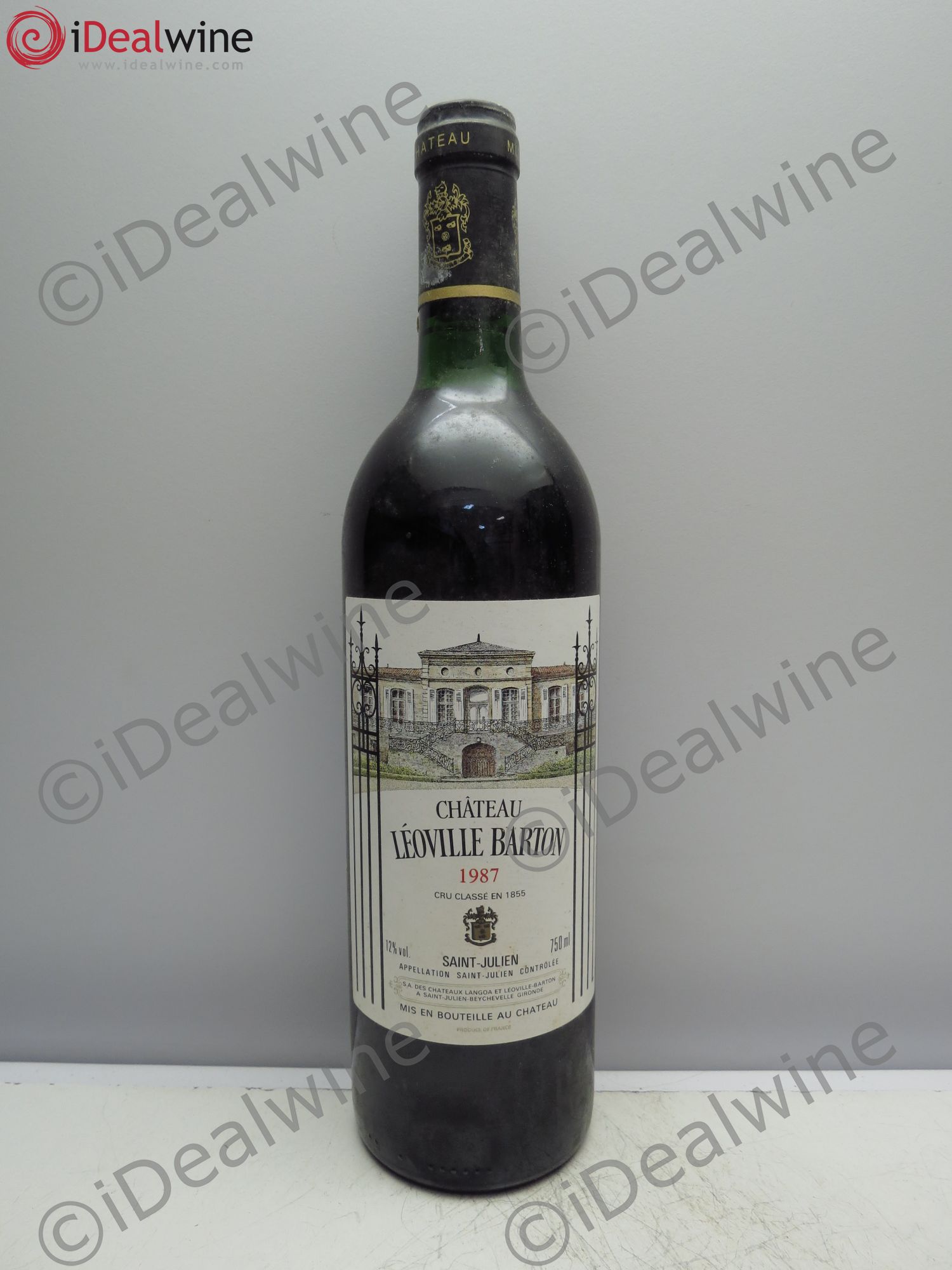Château Léoville Barton 2ème Grand Cru Classé 1987 - Lot de 1 bouteille - 0