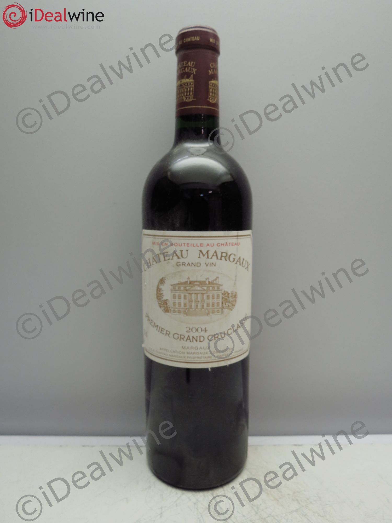 Château Margaux 1er Grand Cru Classé 2004 - Lot de 1 bouteille - 0