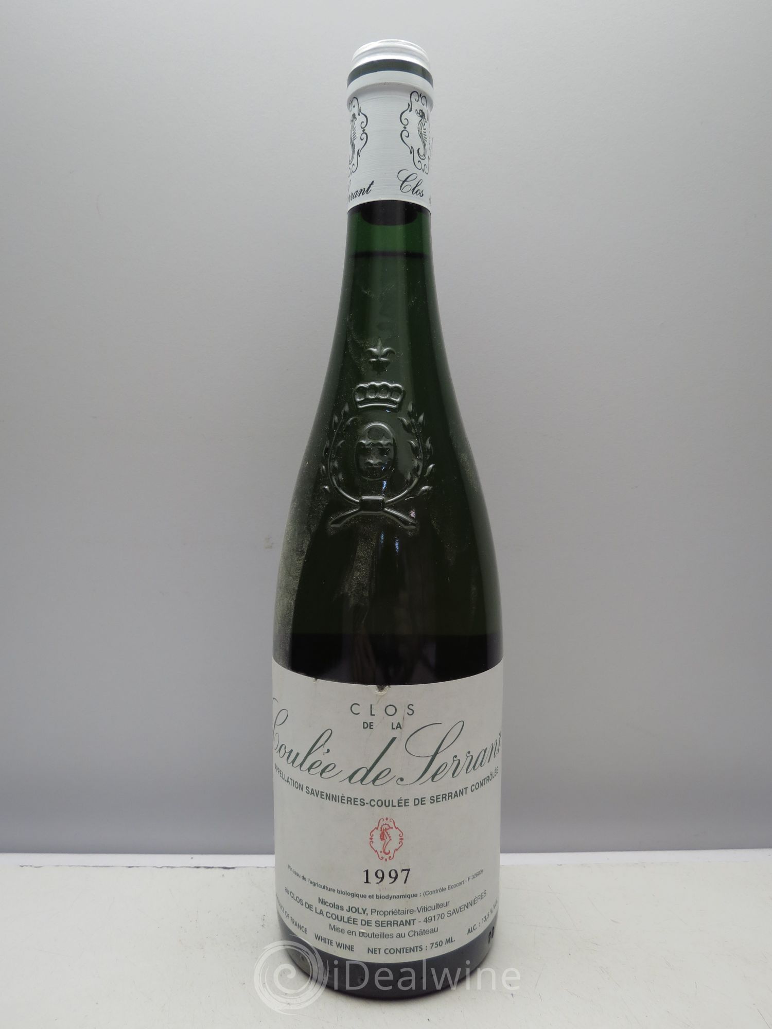 Savennières Clos de la Coulée de Serrant Vignobles de la Coulée de Serrant - Nicolas Joly 1997 - Lot de 1 bouteille - 0