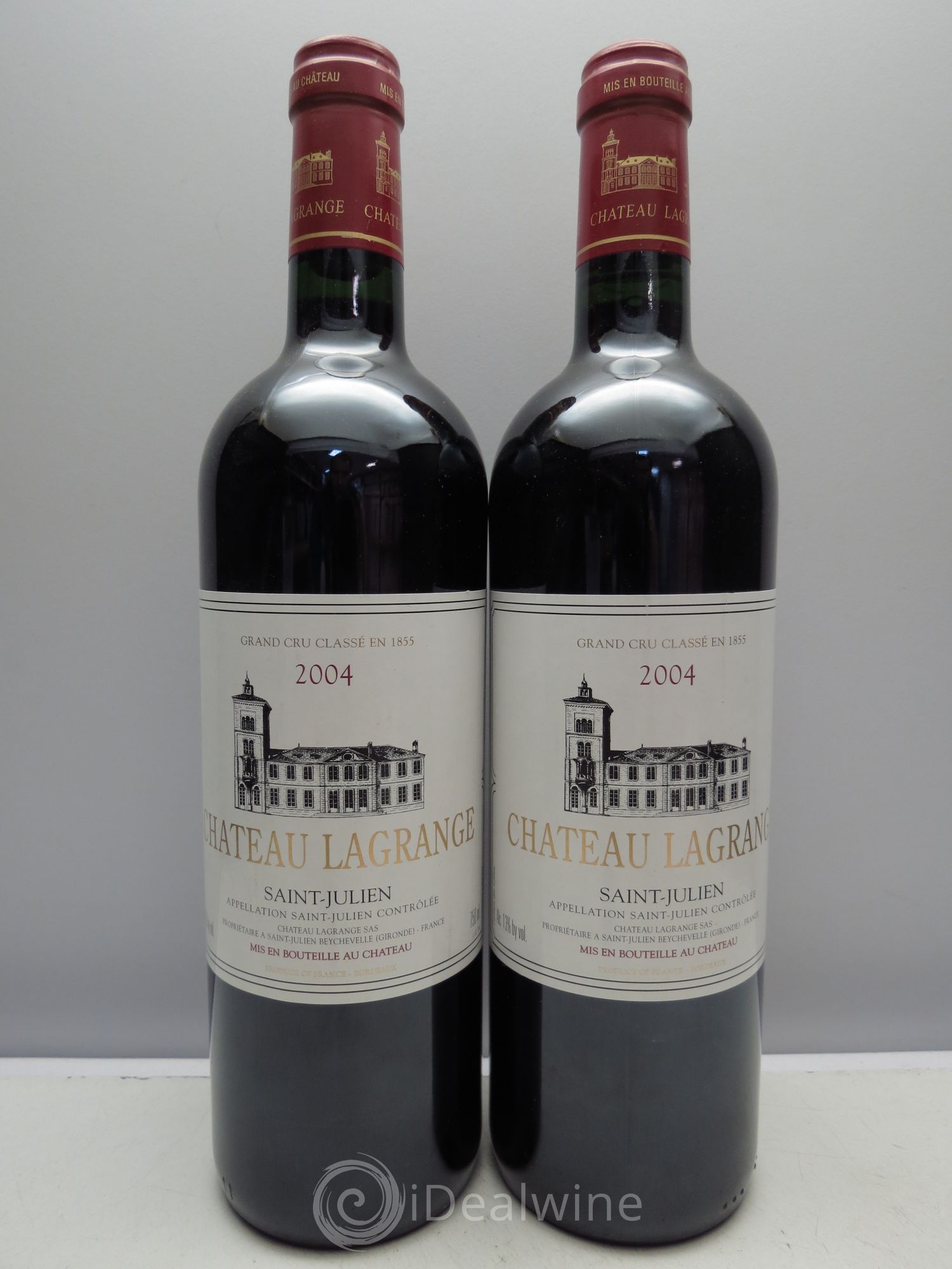 Château Lagrange 3ème Grand Cru Classé 2004 - Lot de 2 bouteilles - 0