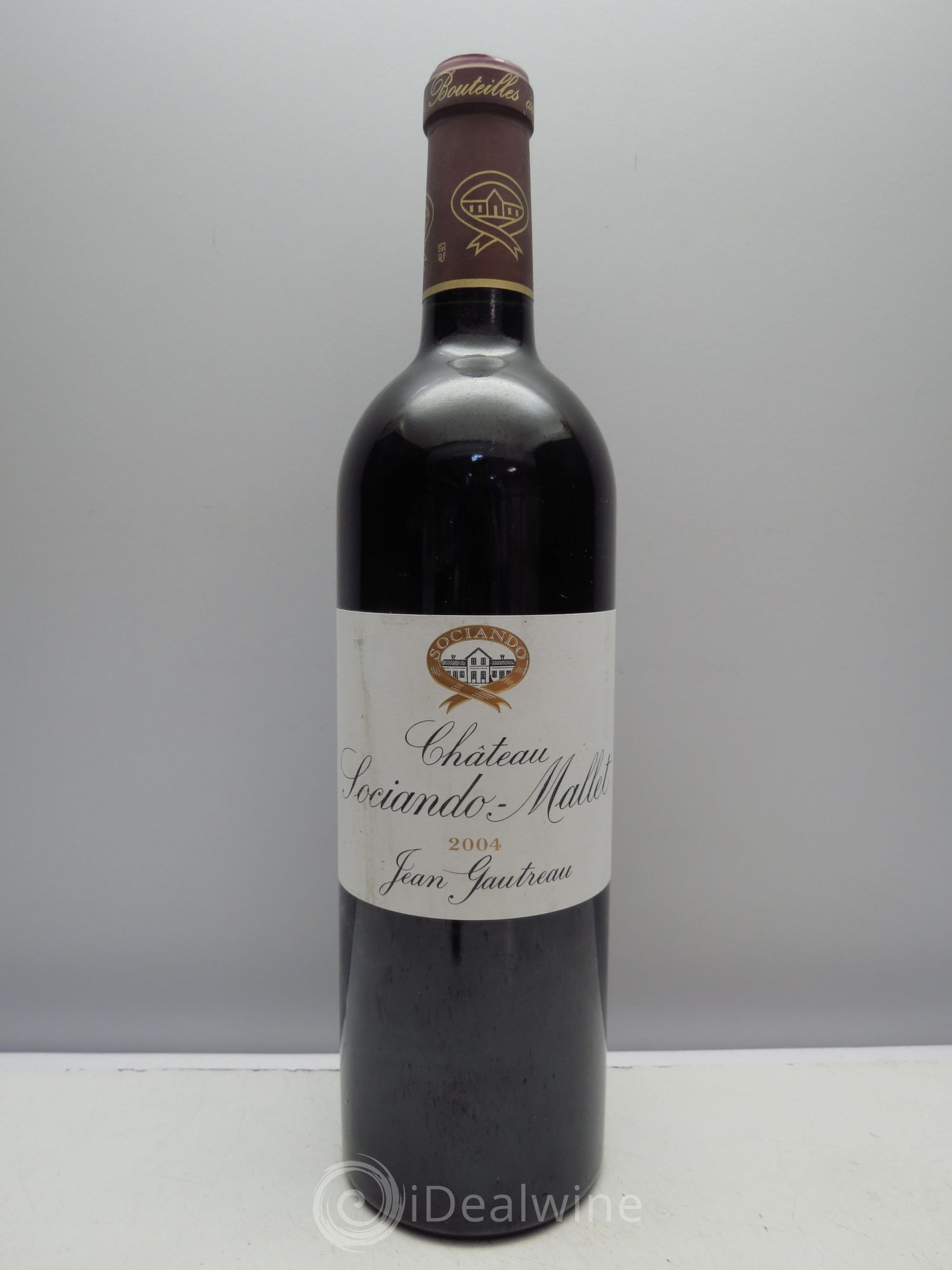 Château Sociando Mallet 2004 - Lot de 1 bouteille - 0