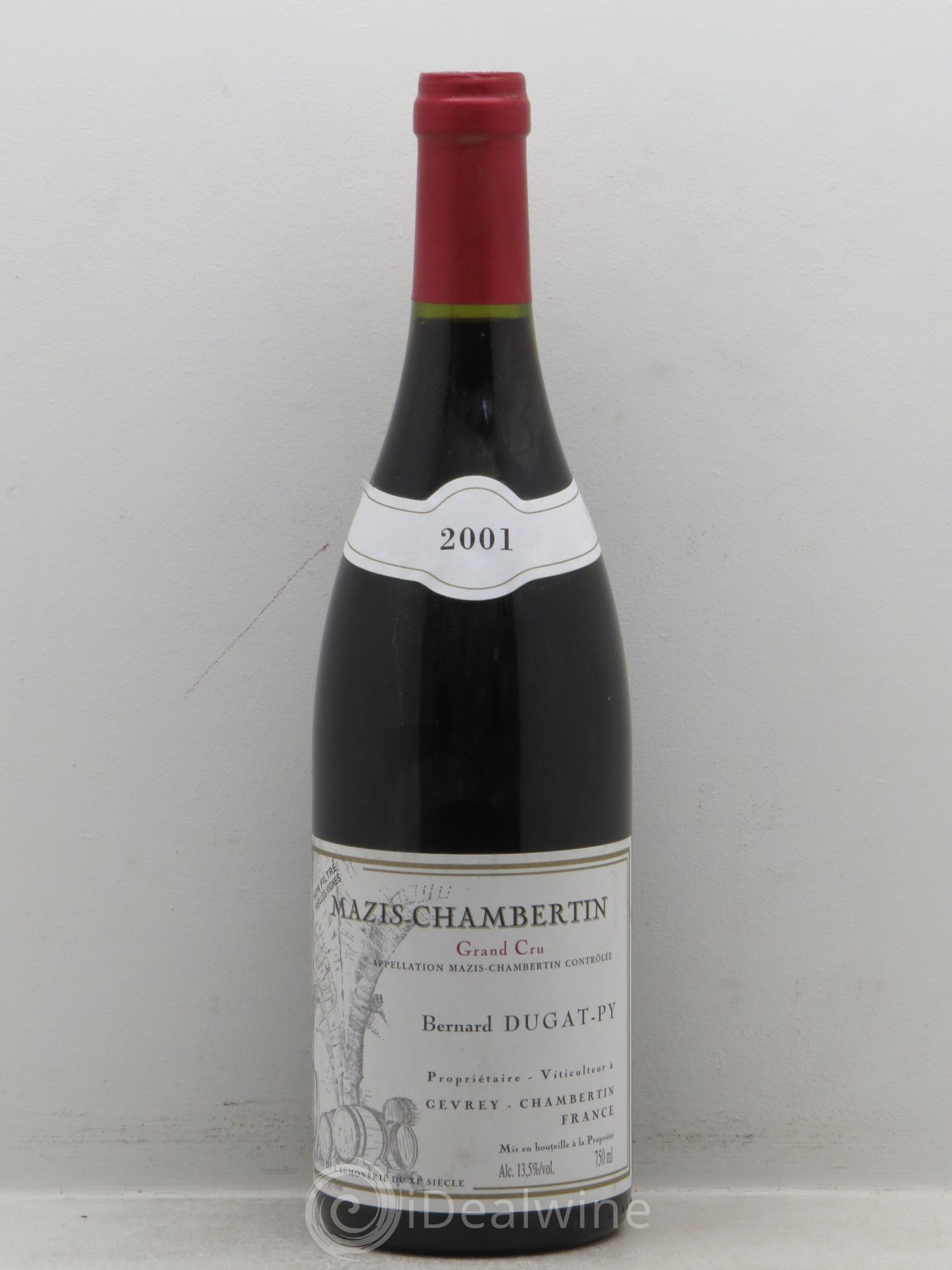 Mazis-Chambertin Grand Cru Vieilles Vignes Dugat-Py 2001 - Lot de 1 bouteille - 0