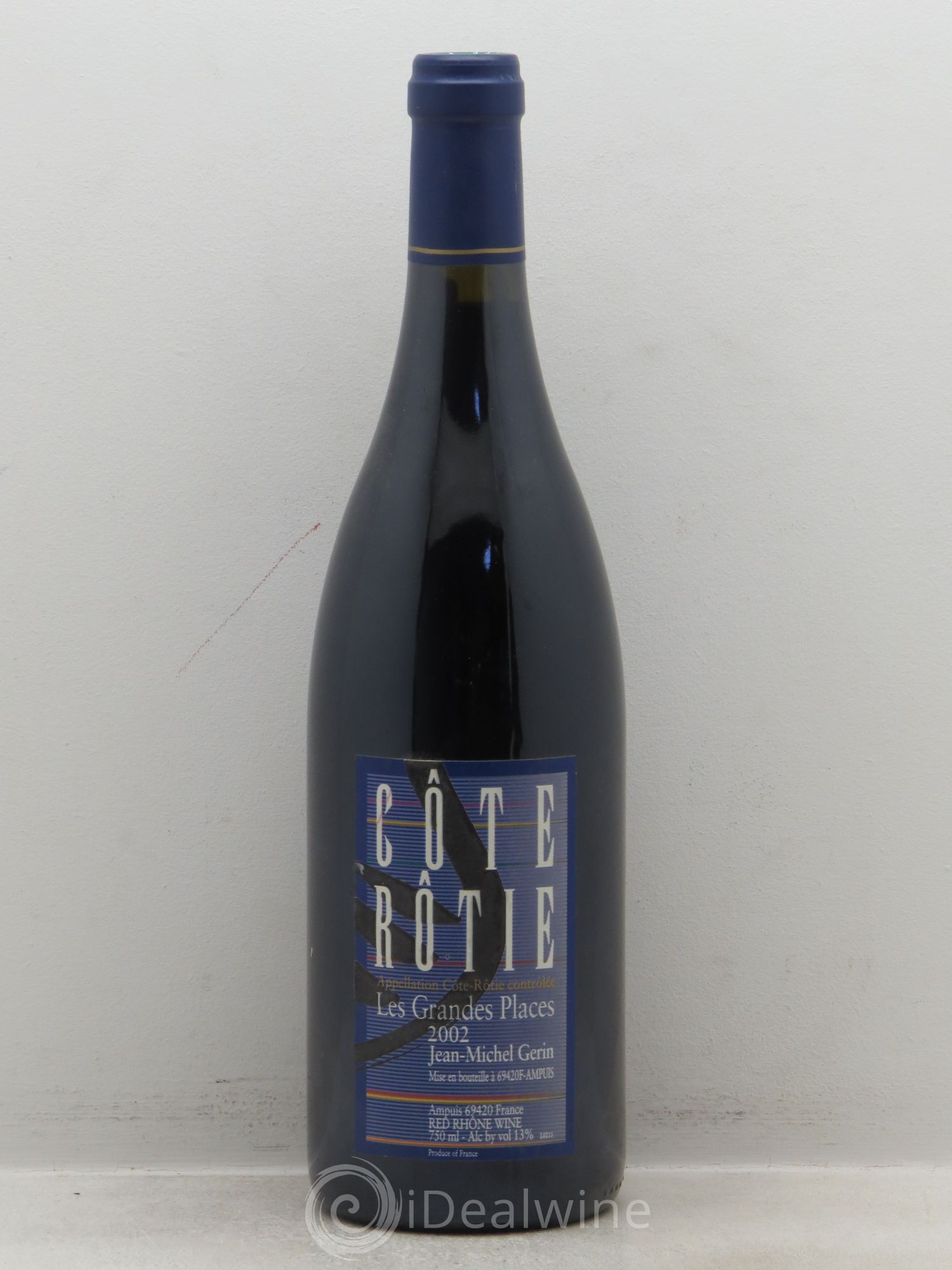 Côte-Rôtie Les Grandes Places Jean-Michel Gerin 2002 - Lot de 1 bouteille - 0