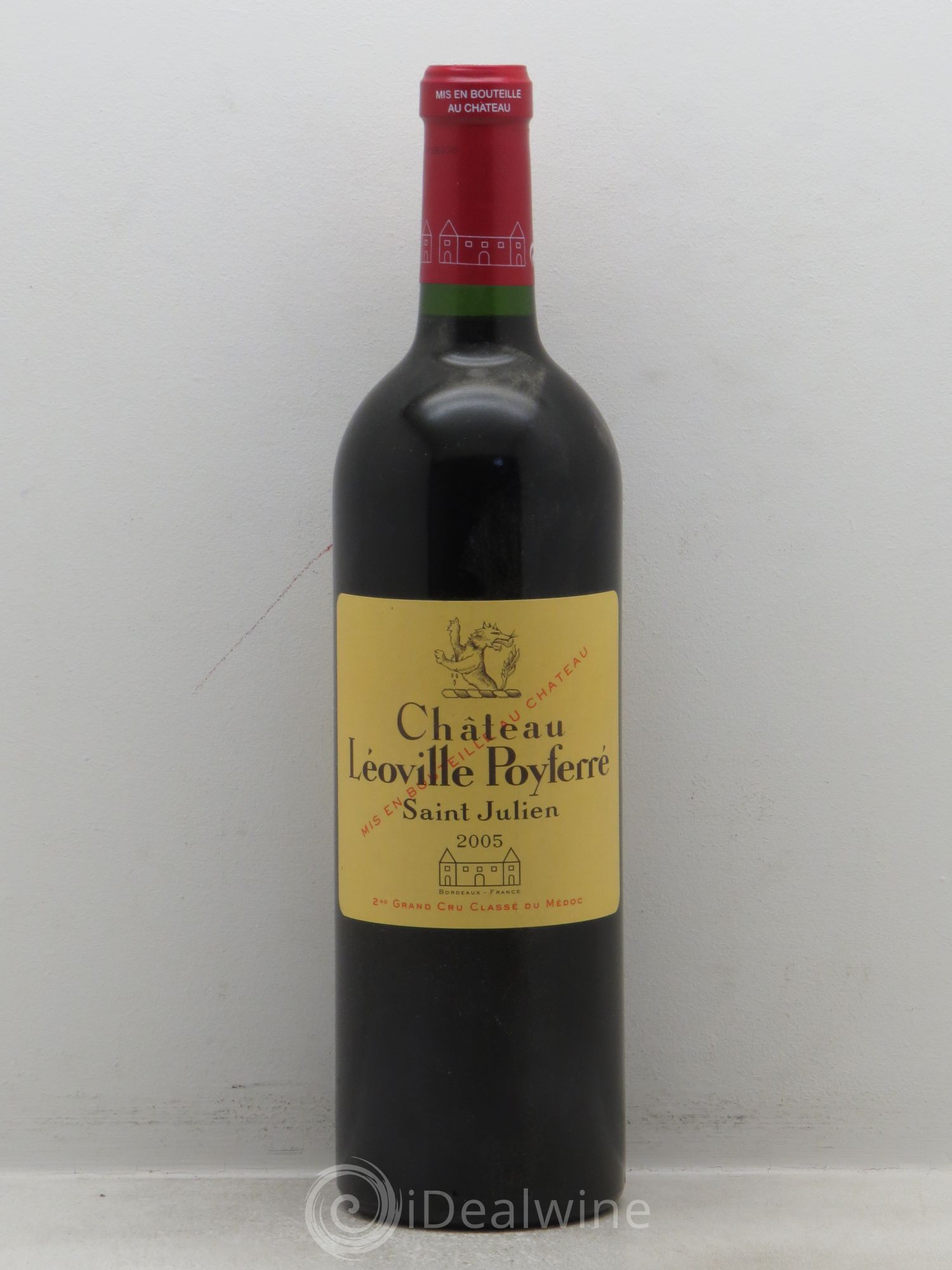 Château Léoville Poyferré 2ème Grand Cru Classé 2005 - Lot de 1 bouteille - 0