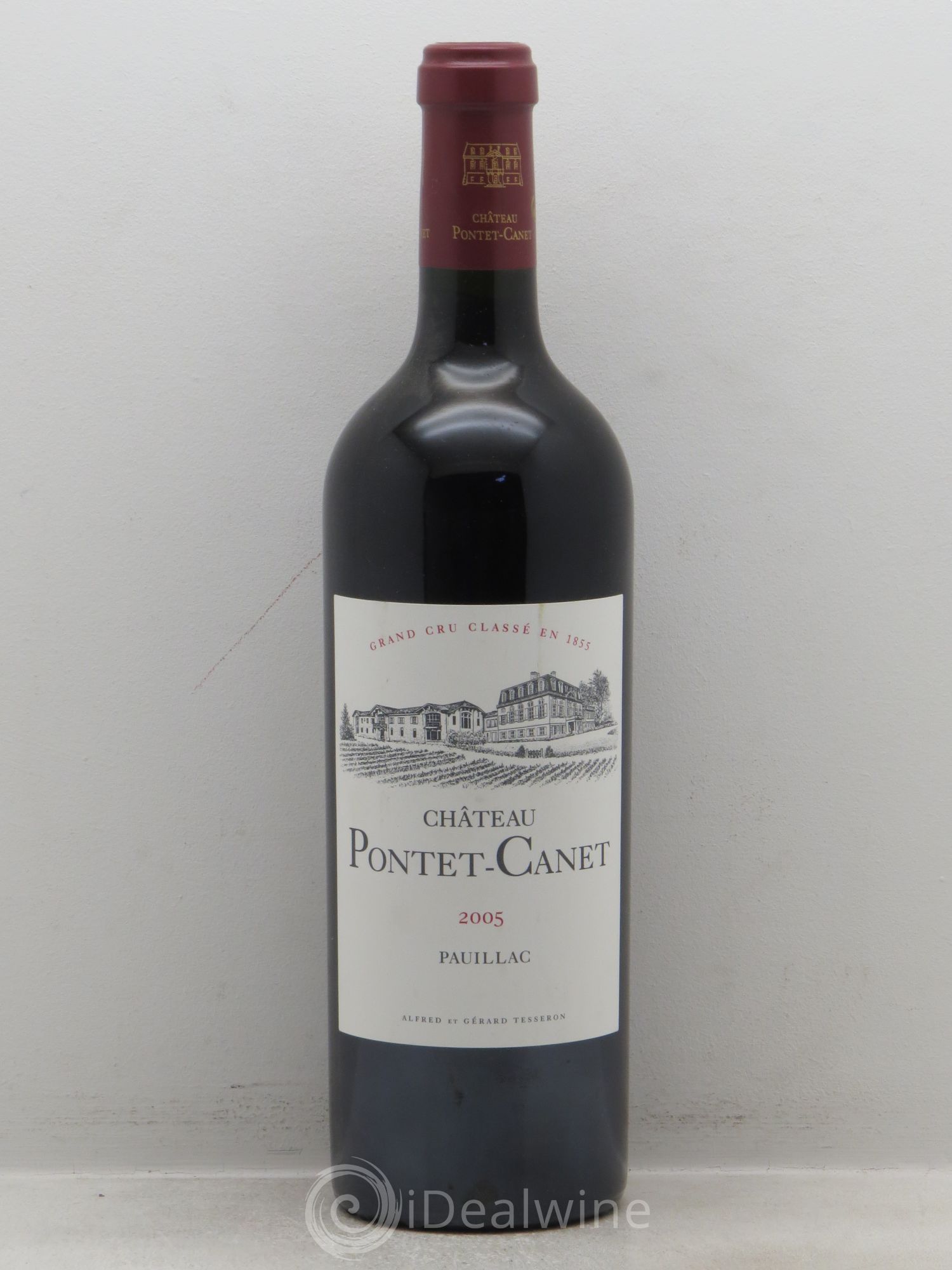 Château Pontet Canet 5ème Grand Cru Classé 2005 - Lot de 1 bouteille - 0