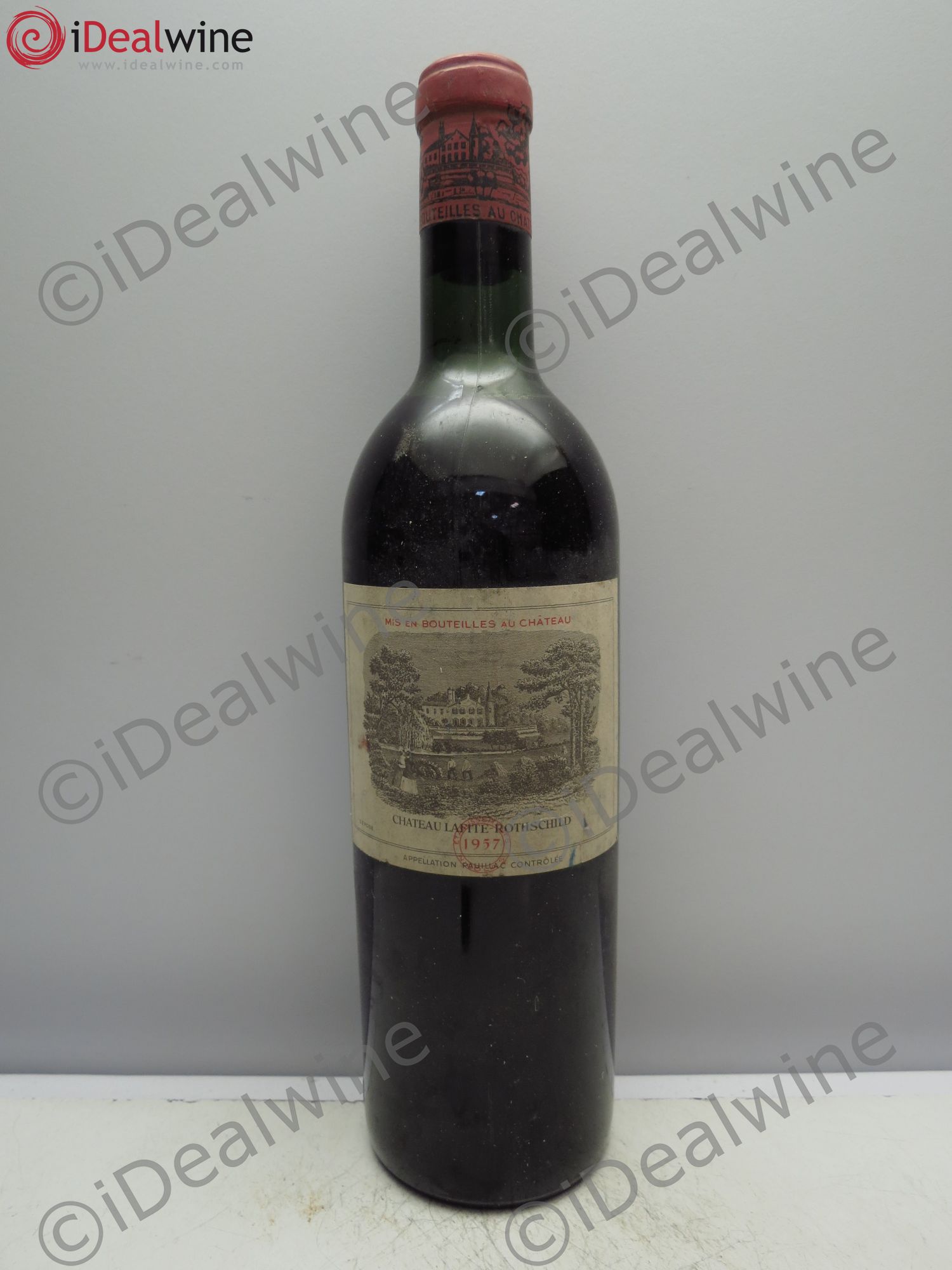 Château Lafite Rothschild 1er Grand Cru Classé (Nicolas) 1957 - Lot de 1 bouteille - 0