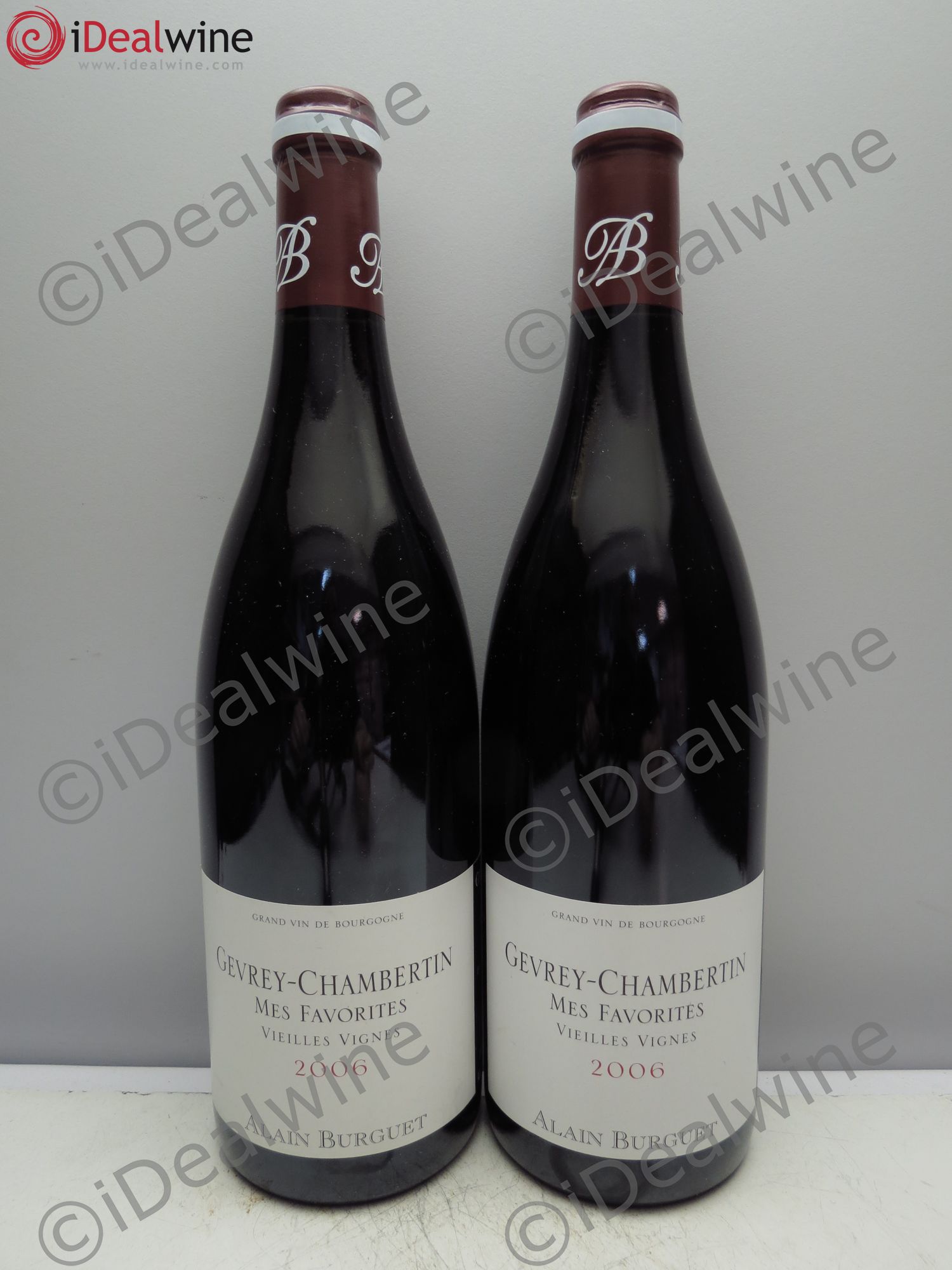 Gevrey-Chambertin Mes Favorites Vieilles Vignes - Domaine A.Burguet 2006 - Posten von 2 Flaschen - 0