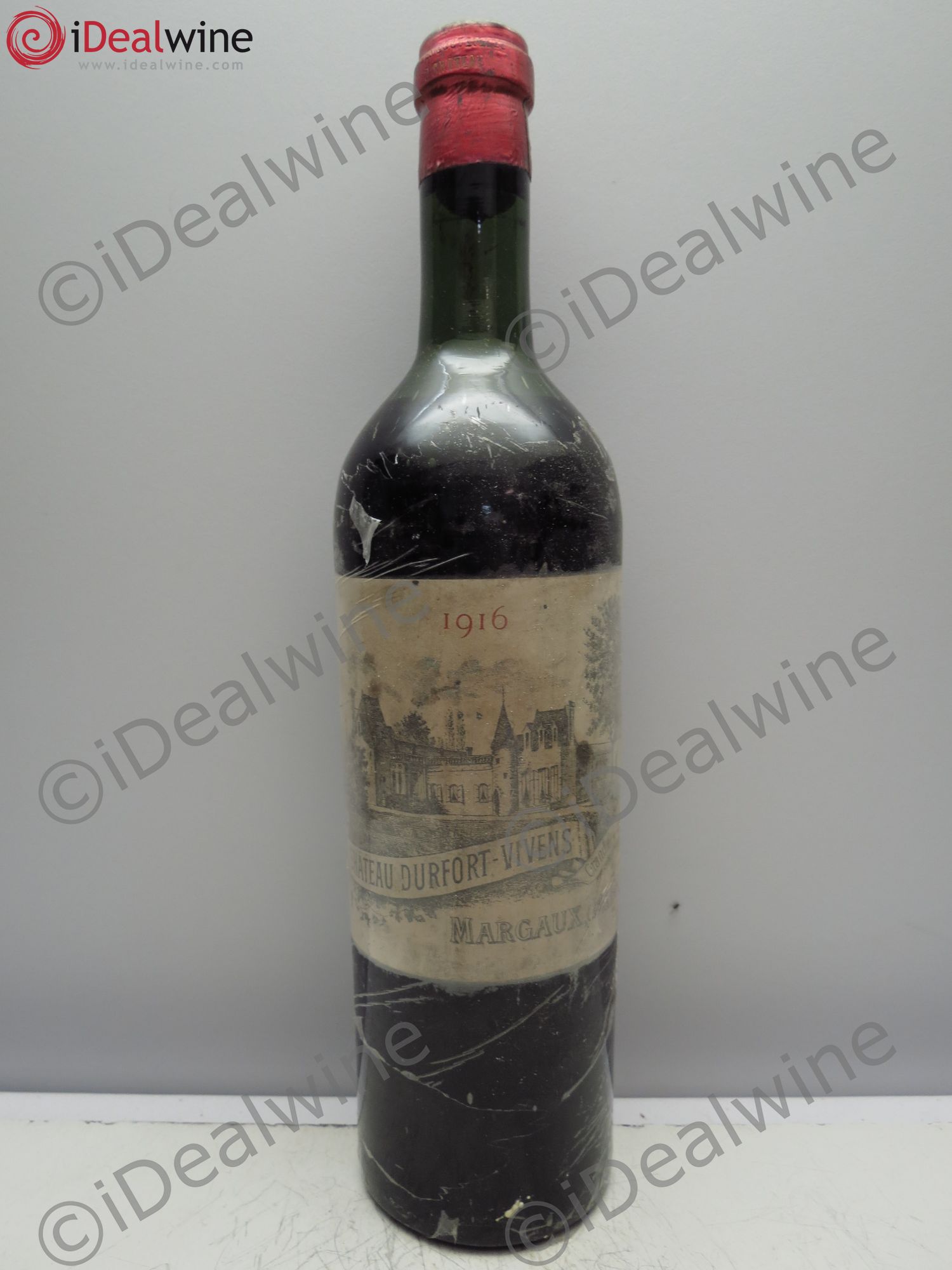 Château Durfort Vivens 2ème Grand Cru Classé 1916 - Lot de 1 bouteille - 0