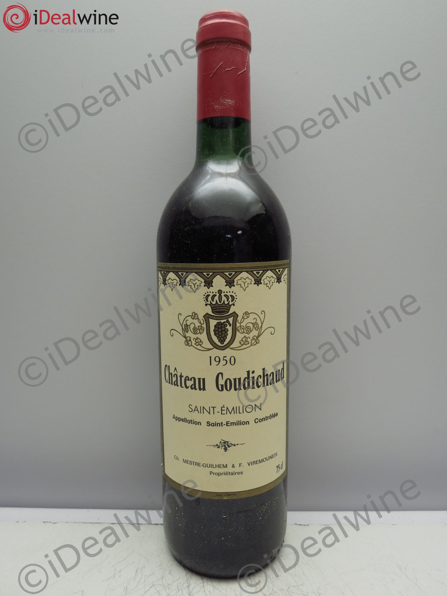 Saint-Émilion Château Goudichaud 1950 - Posten von 1 Flasche - 0
