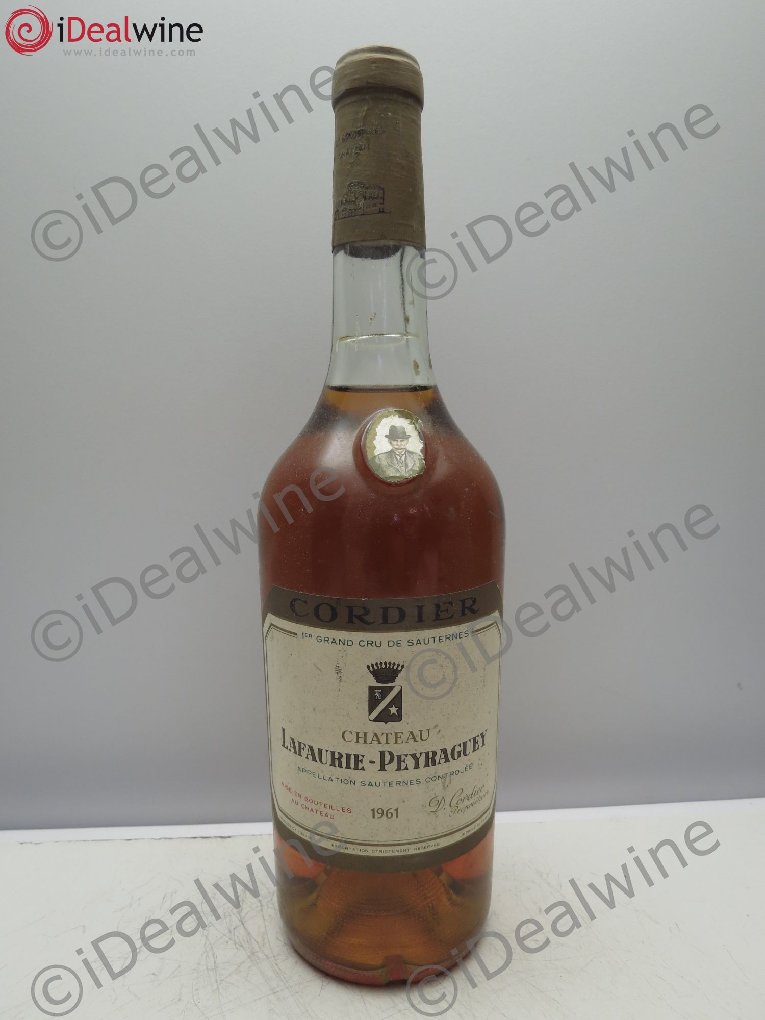 Château Lafaurie-Peyraguey 1er Grand Cru Classé 1961 - Lot de 1 bouteille - 0
