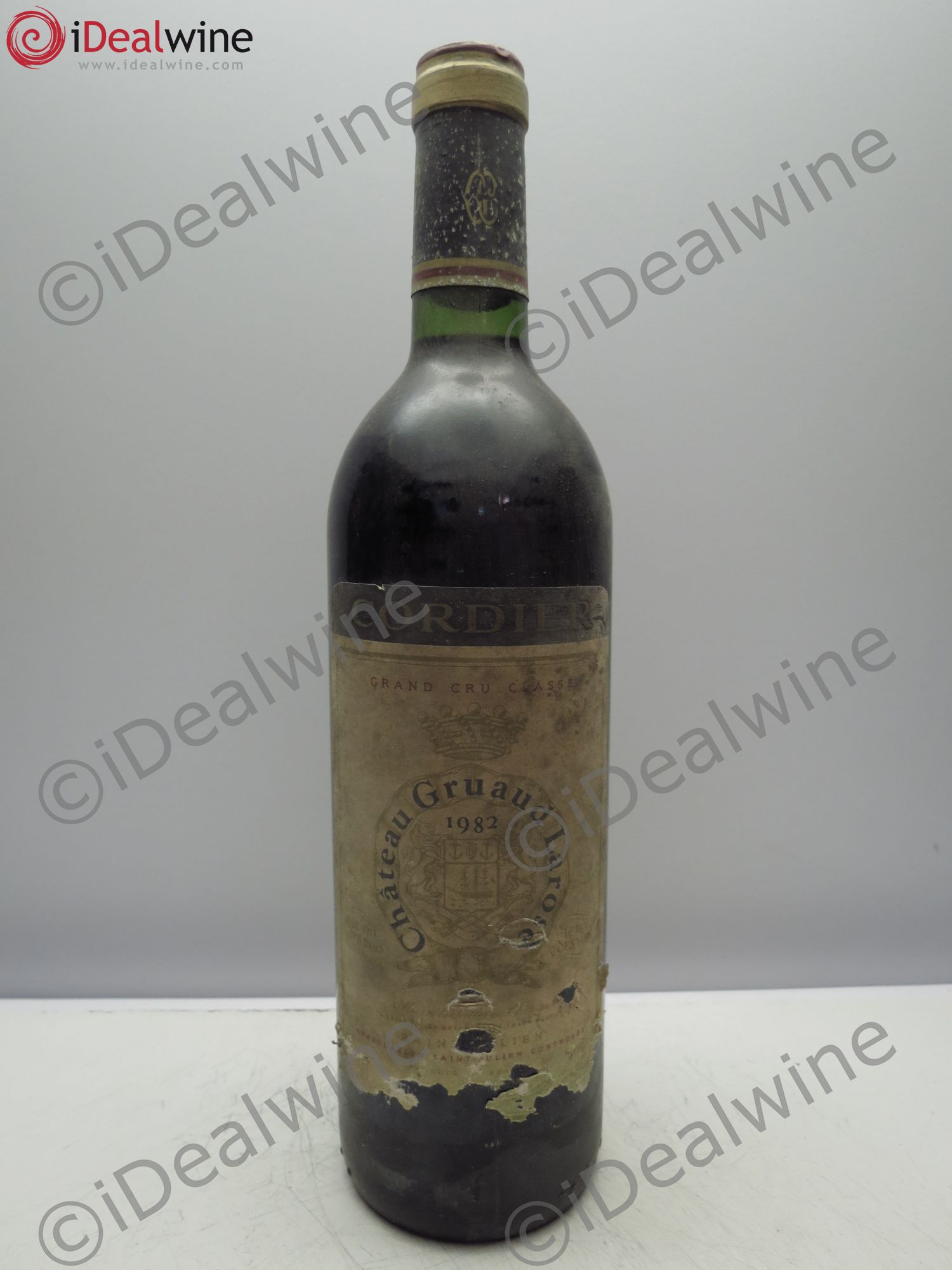 Château Gruaud Larose 2ème Grand Cru Classé 1982 - Lot de 1 bouteille - 0