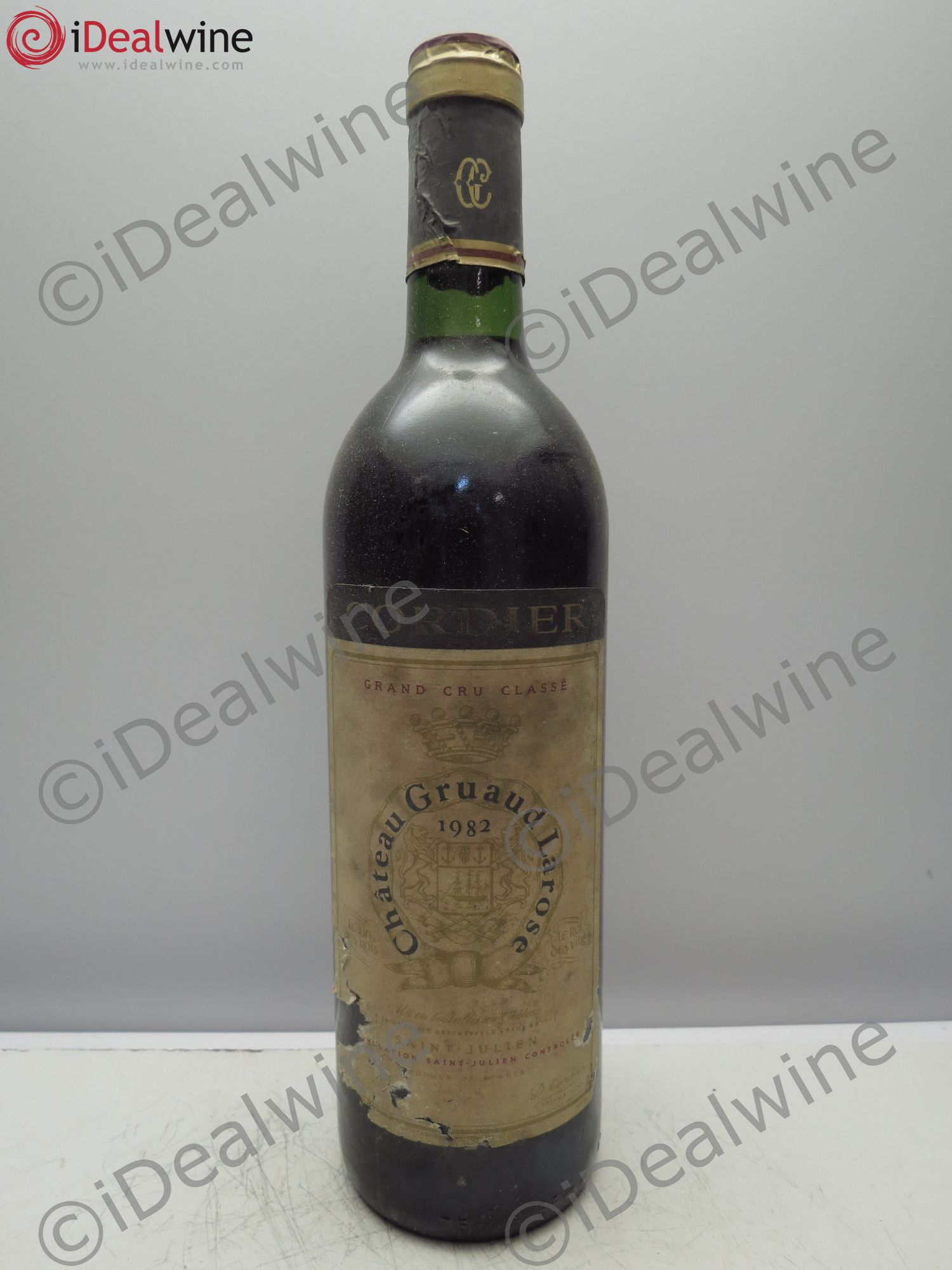 Château Gruaud Larose 2ème Grand Cru Classé 1982 - Lot de 1 bouteille - 0