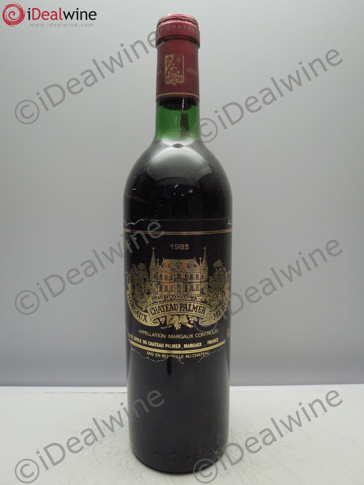 Château Palmer 3ème Grand Cru Classé 1983 - Lot de 1 bouteille - 0
