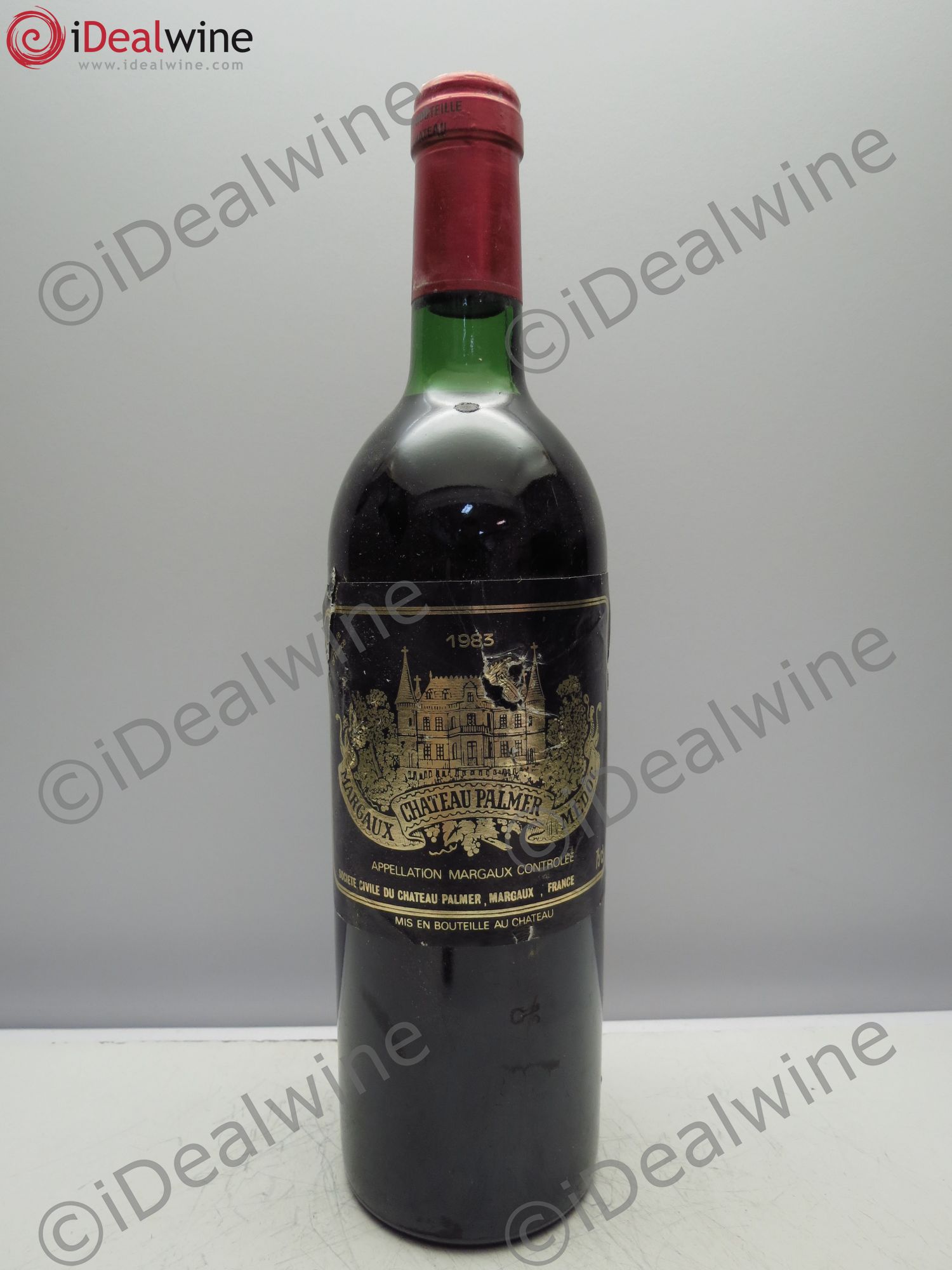 Château Palmer 3ème Grand Cru Classé 1983 - Lot de 1 bouteille - 0