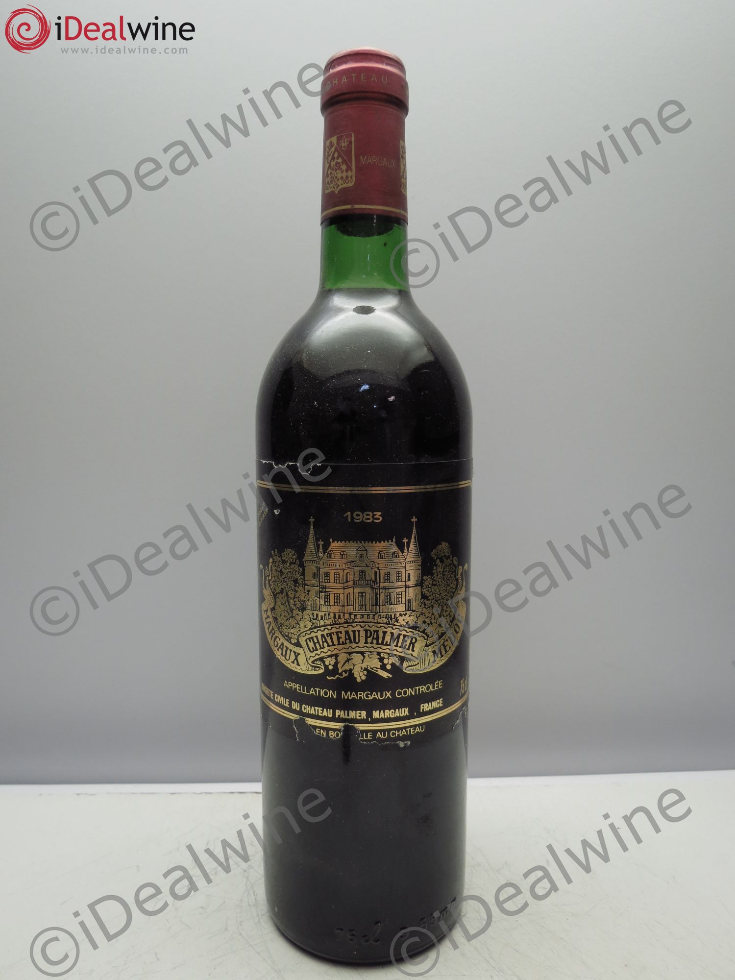 Château Palmer 3ème Grand Cru Classé 1983 - Lot de 1 bouteille - 0