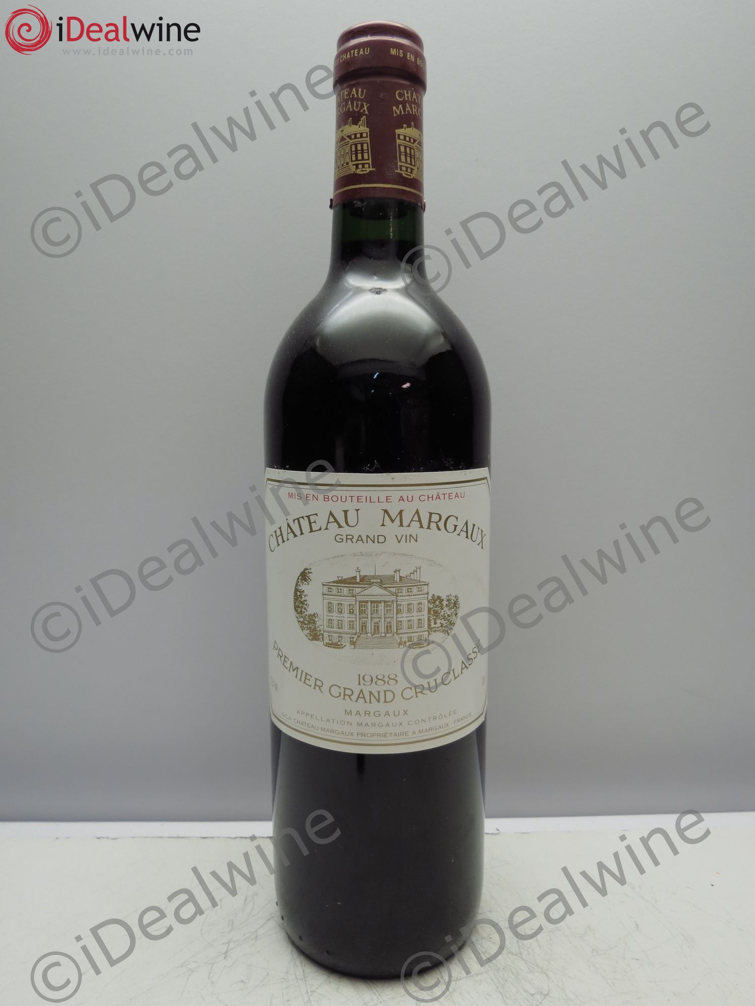 Château Margaux 1er Grand Cru Classé 1988 - Lot de 1 bouteille - 0