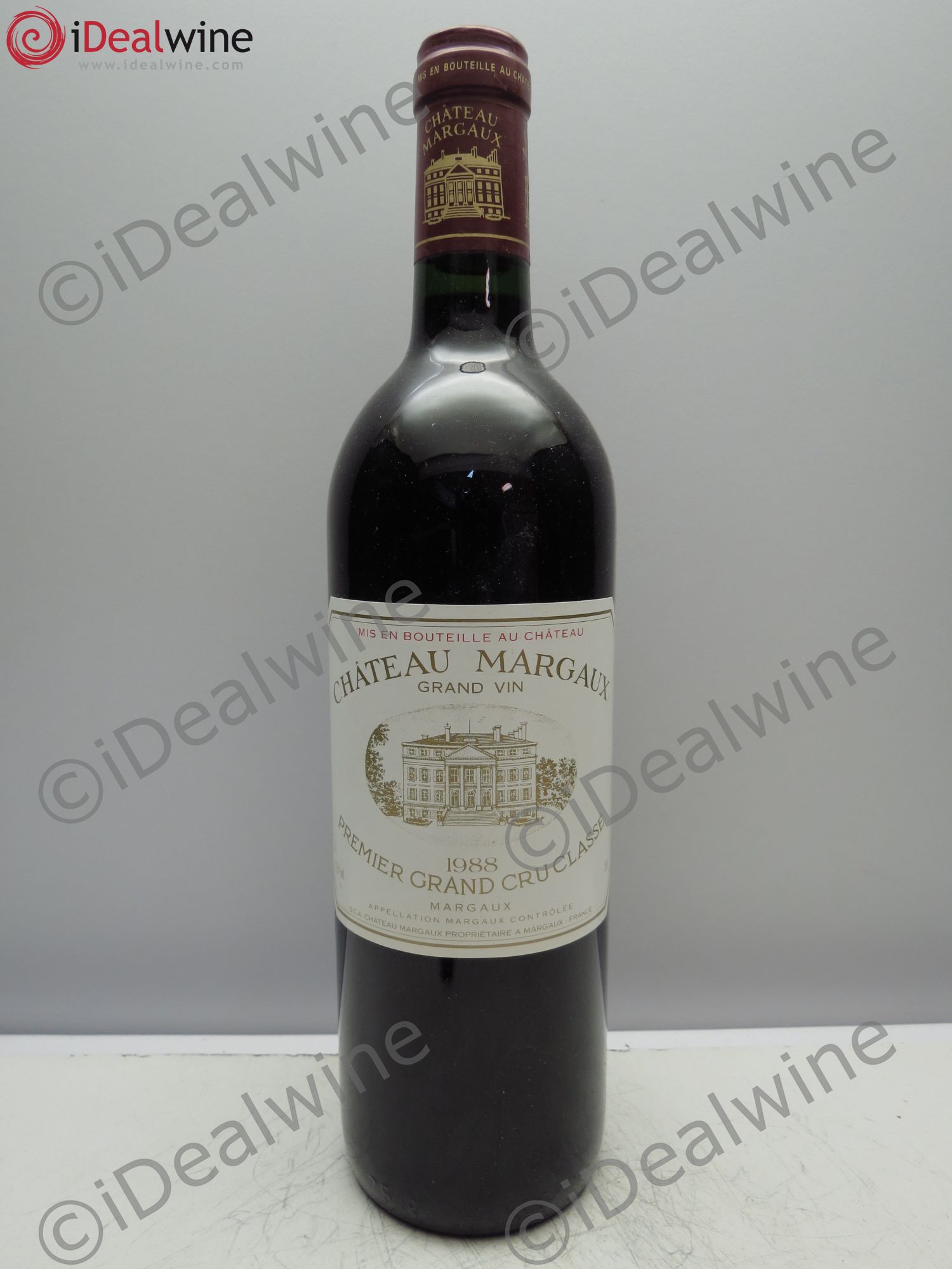Château Margaux 1er Grand Cru Classé 1988 - Lot de 1 bouteille - 0