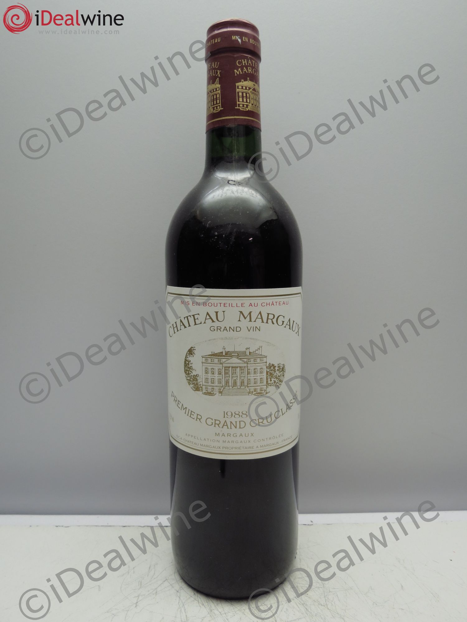 Château Margaux 1er Grand Cru Classé 1988 - Lot de 1 bouteille - 0