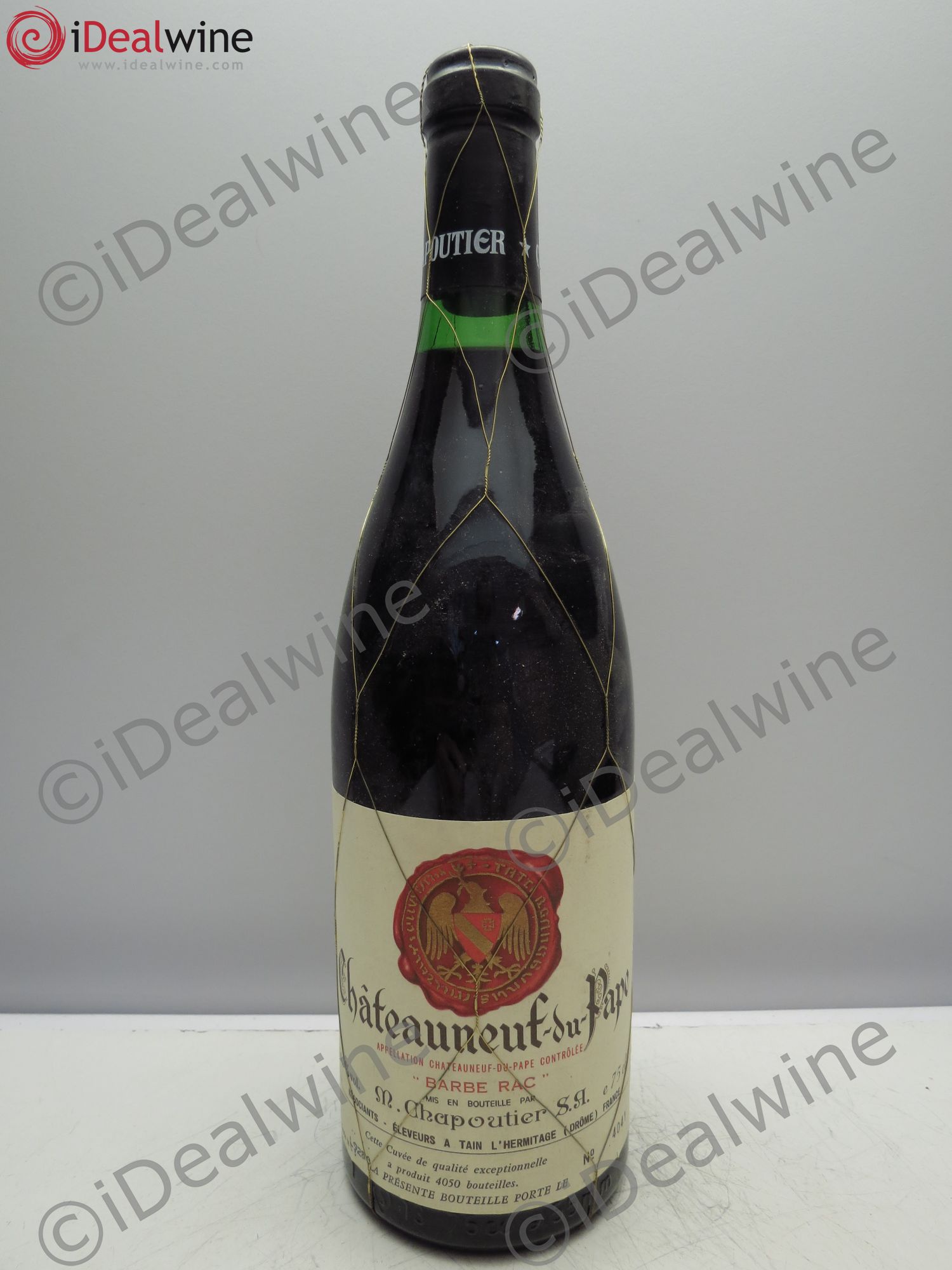 Châteauneuf-du-Pape Barbe Rac Chapoutier - Lot de 1 bouteille - 0