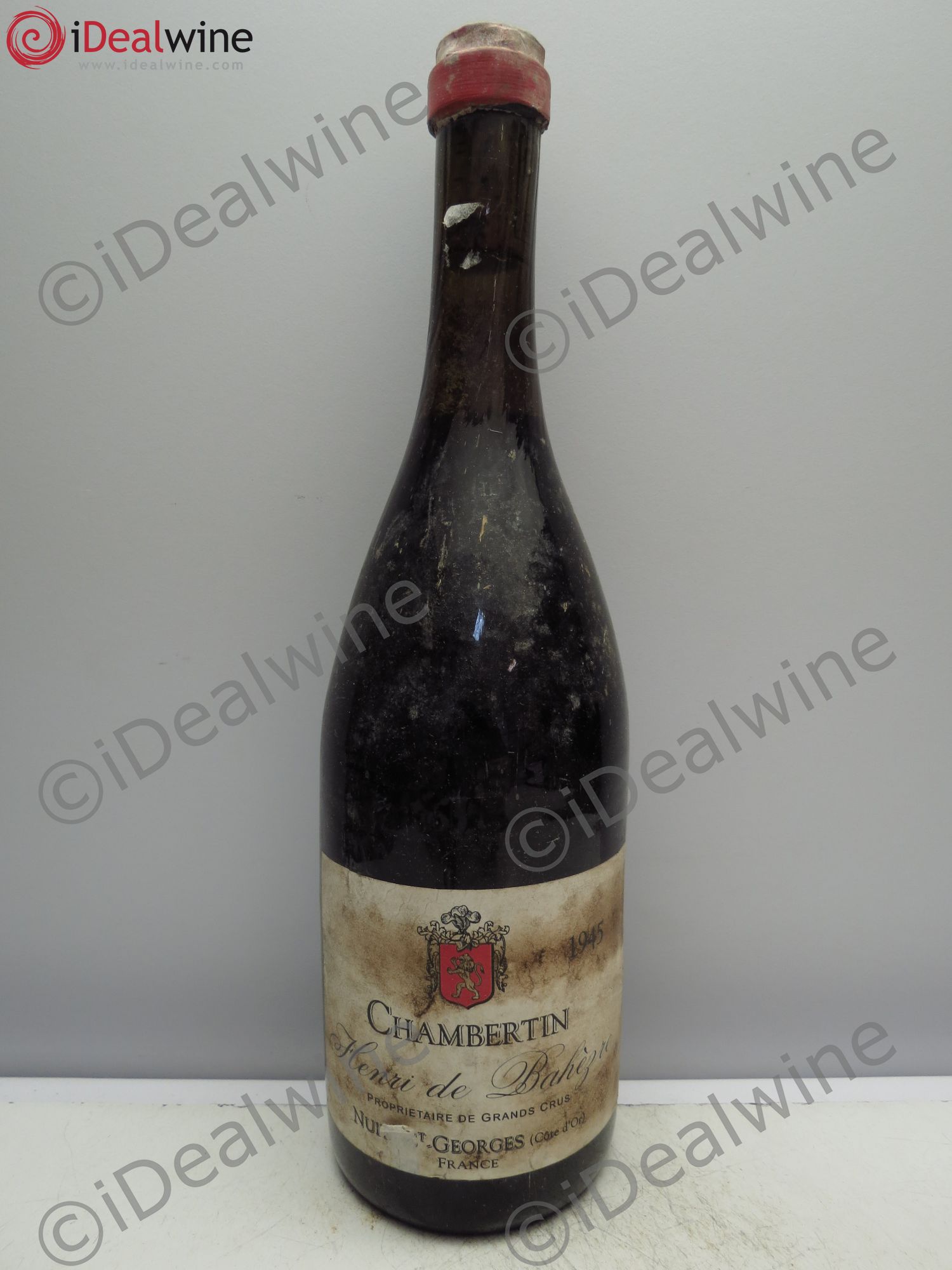 Chambertin Grand Cru Henry de Bahezre 1945 - Posten von 1 Flasche - 0