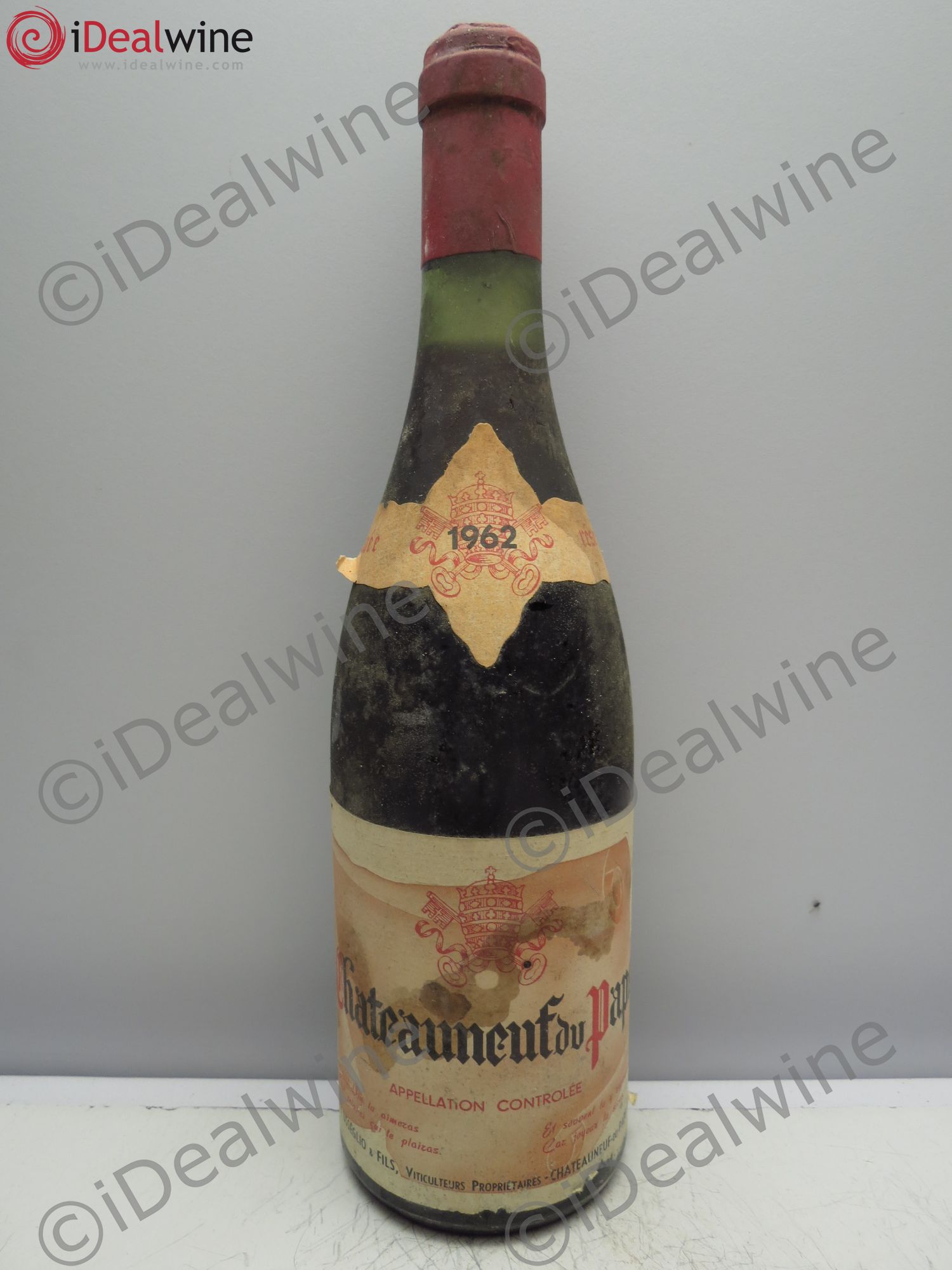 Châteauneuf-du-Pape Tradition Pierre Usseglio & Fils 1962 - Lot de 1 bouteille - 0