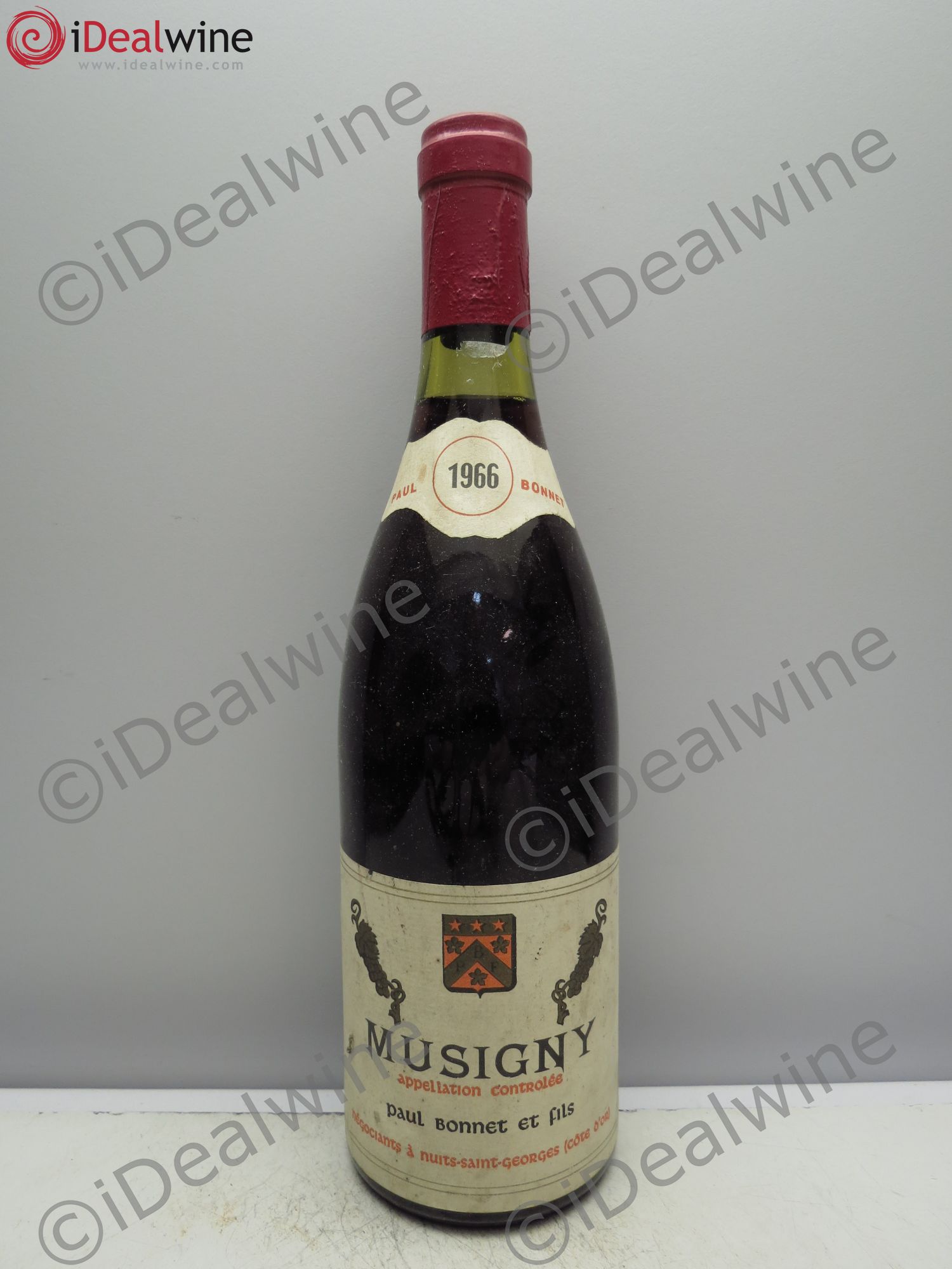 Musigny Grand Cru Paul Bonnet 1966 - Lot de 1 bouteille - 0