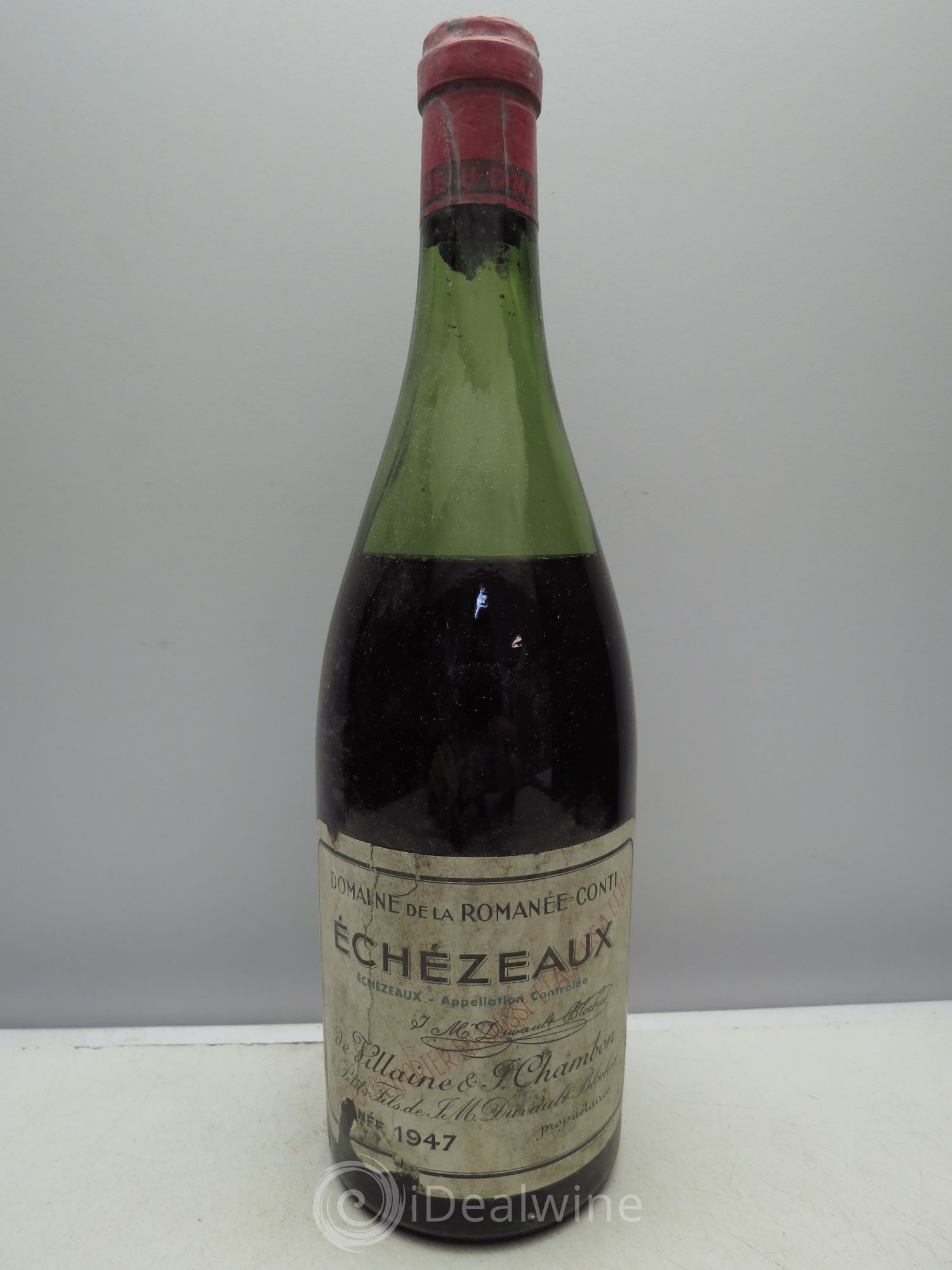 Echezeaux Grand Cru Domaine de la Romanée-Conti 1947 - Lot de 1 bouteille - 0