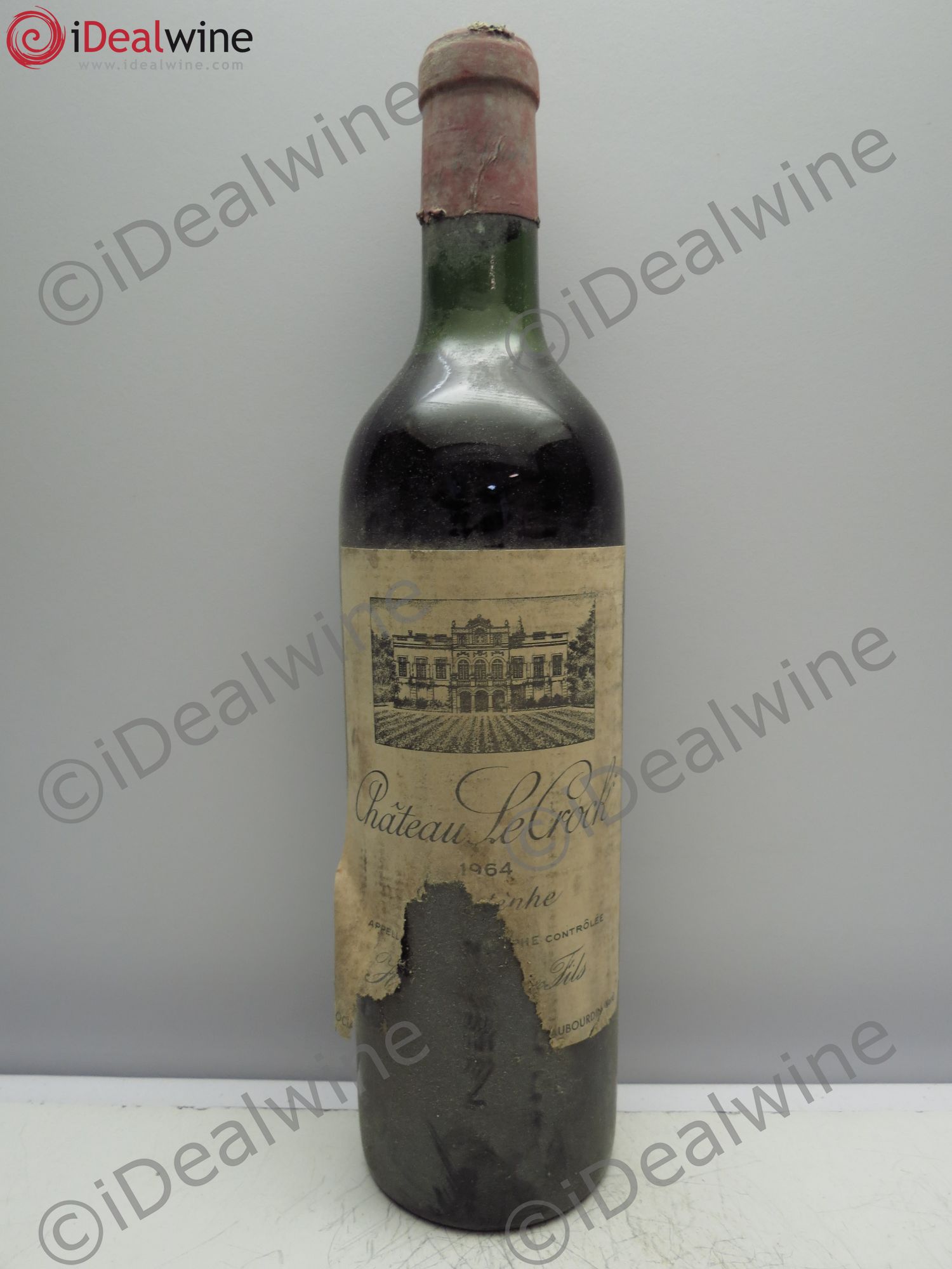 Château le Crock Cru Bourgeois 1964 - Lot de 1 bouteille - 0