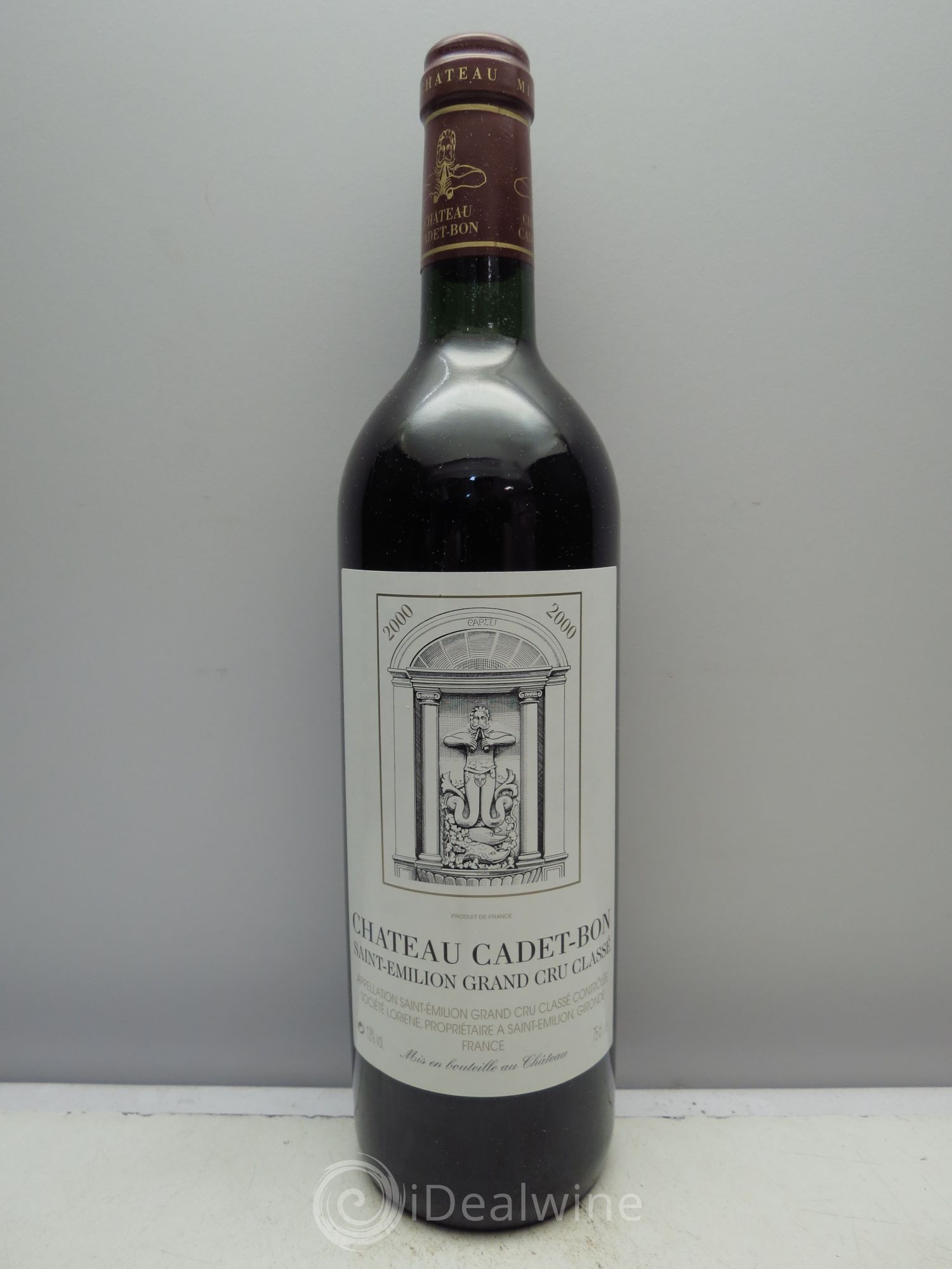 Château Cadet Bon Grand Cru Classé 2000 - Lot de 6 bouteilles - 0