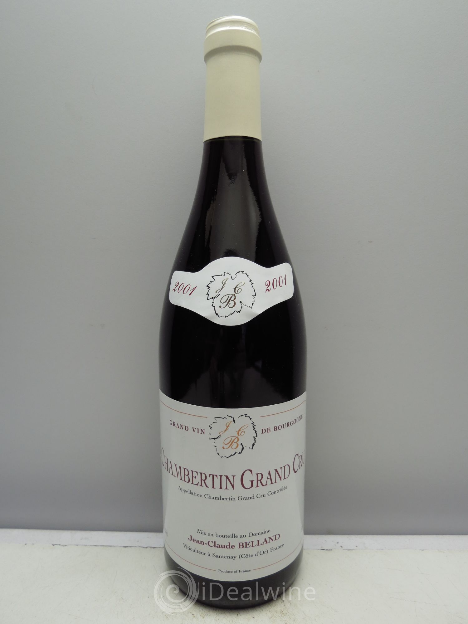 Chambertin Grand Cru Jean Claude Belland 2001 - Posten von 1 Flasche - 0